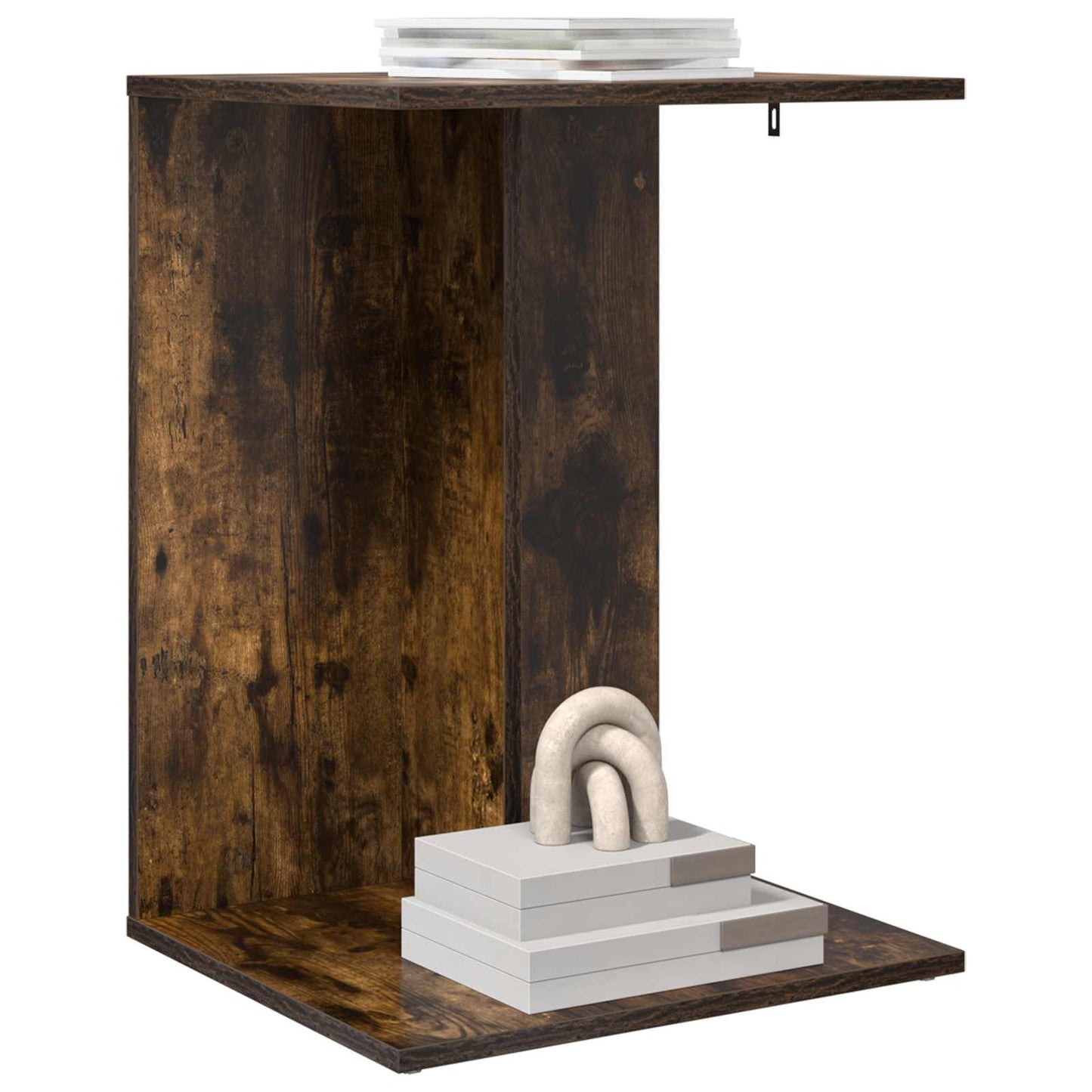 Sidetabell Røkt eik 45 x 40 x 62,5 cm Konstruert tre