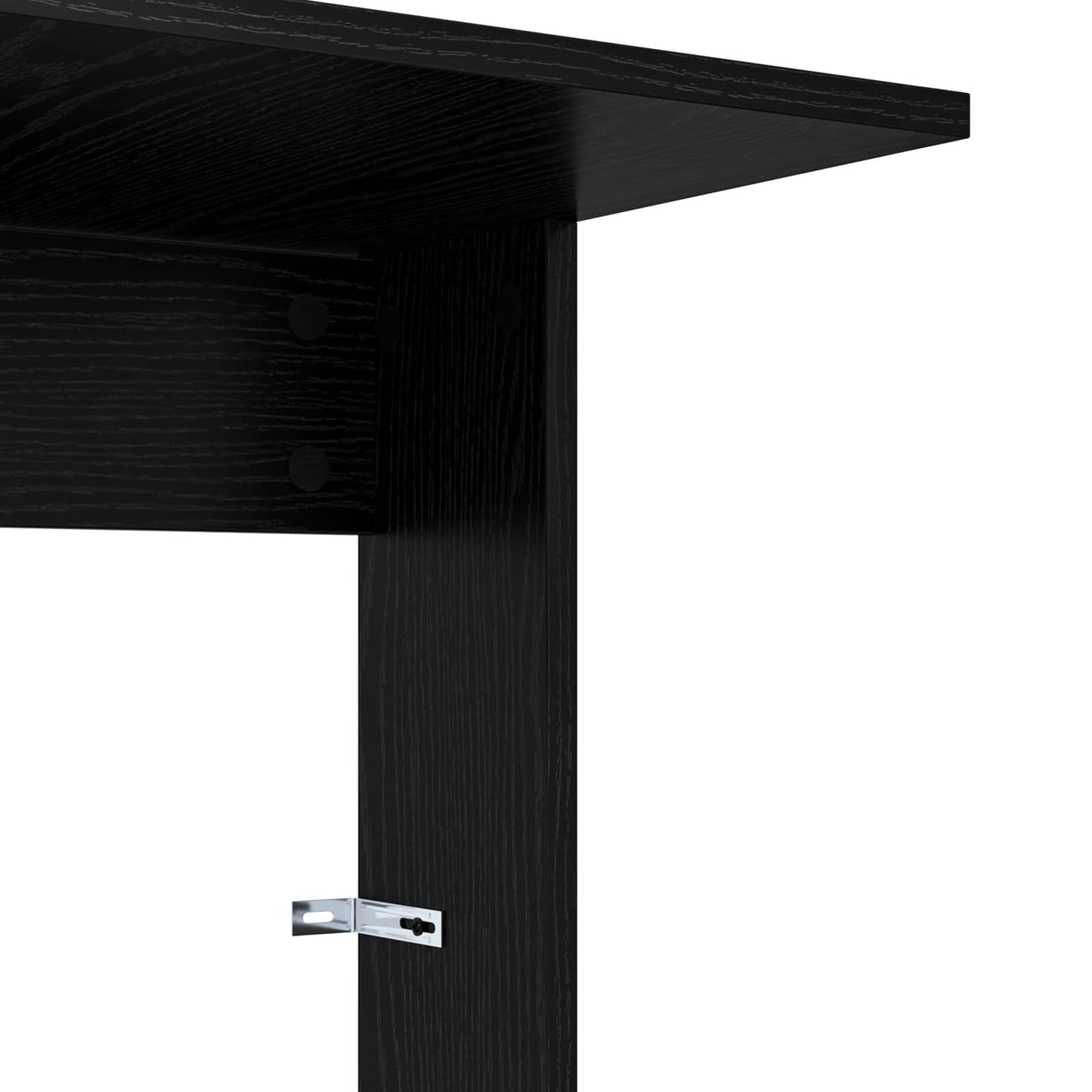 Sidetabell Svart Eik 40 x 38 x 62,5 cm Konstruert tre