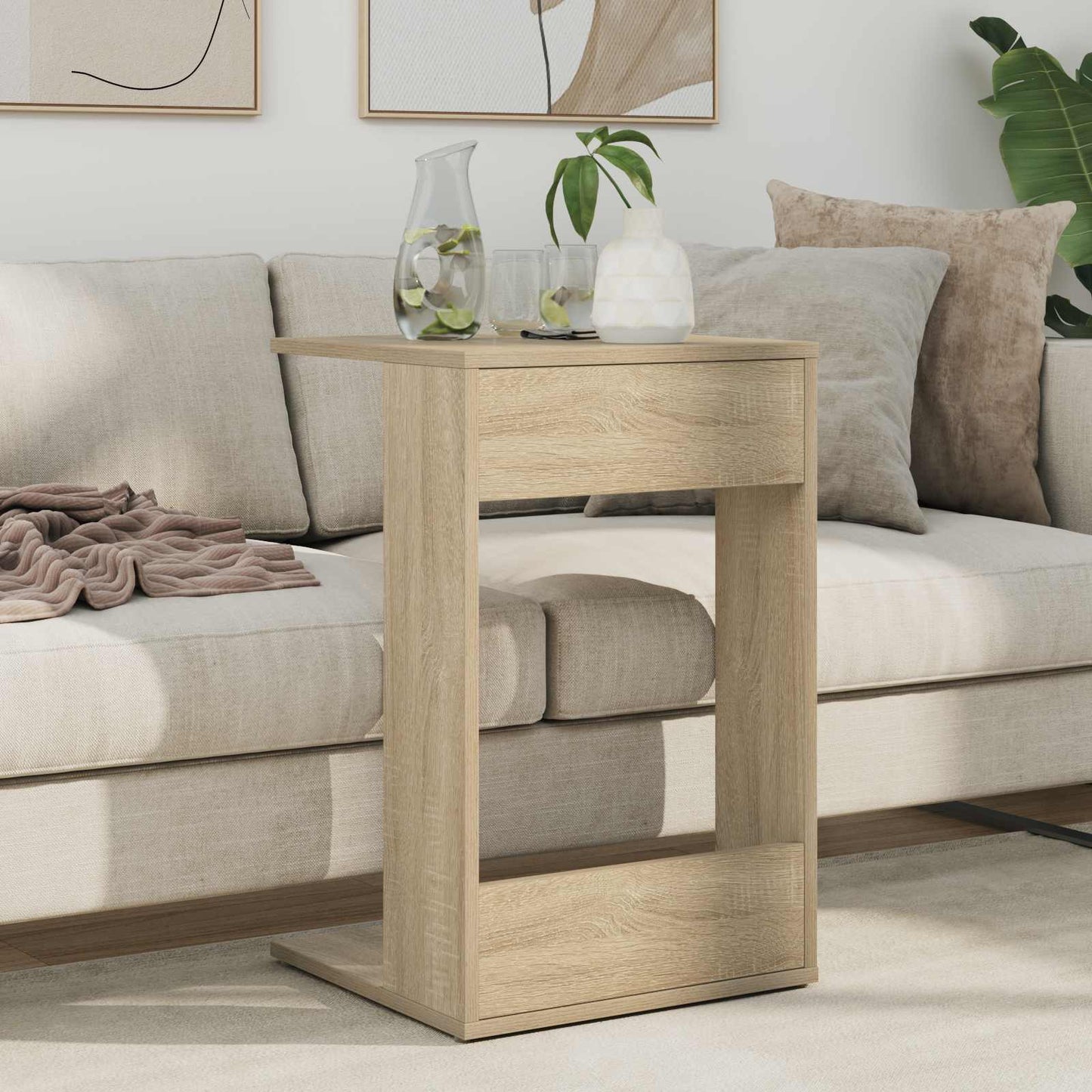 Sidetabell Sonoma eik 40 x 38 x 62,5 cm Konstruert tre