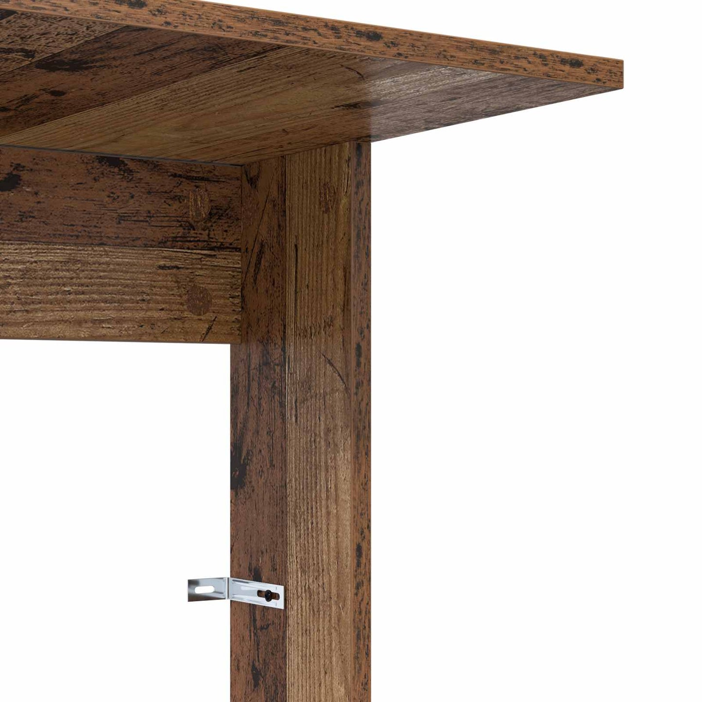 Sidetabell Gammelt tre 40 x 38 x 62,5 cm Konstruert tre