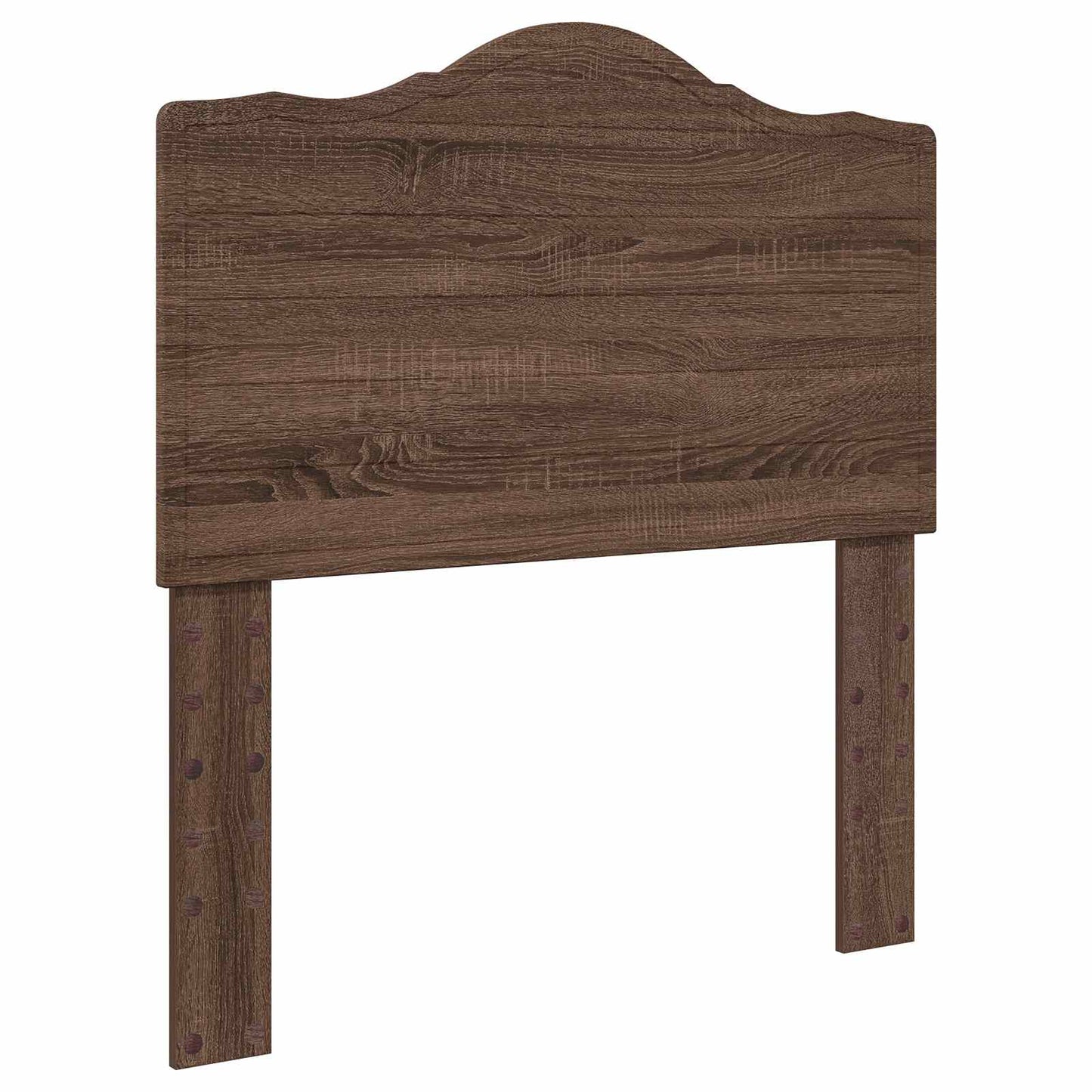 Seng med Oppbevaring Brun Eik 100 x 200 cm Konstruert tre