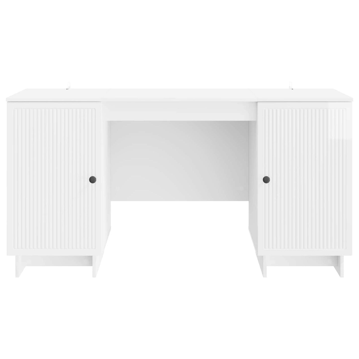 Skrivebord Høgglans hvit Konstruert tre 142,5 x 50 x 75 cm