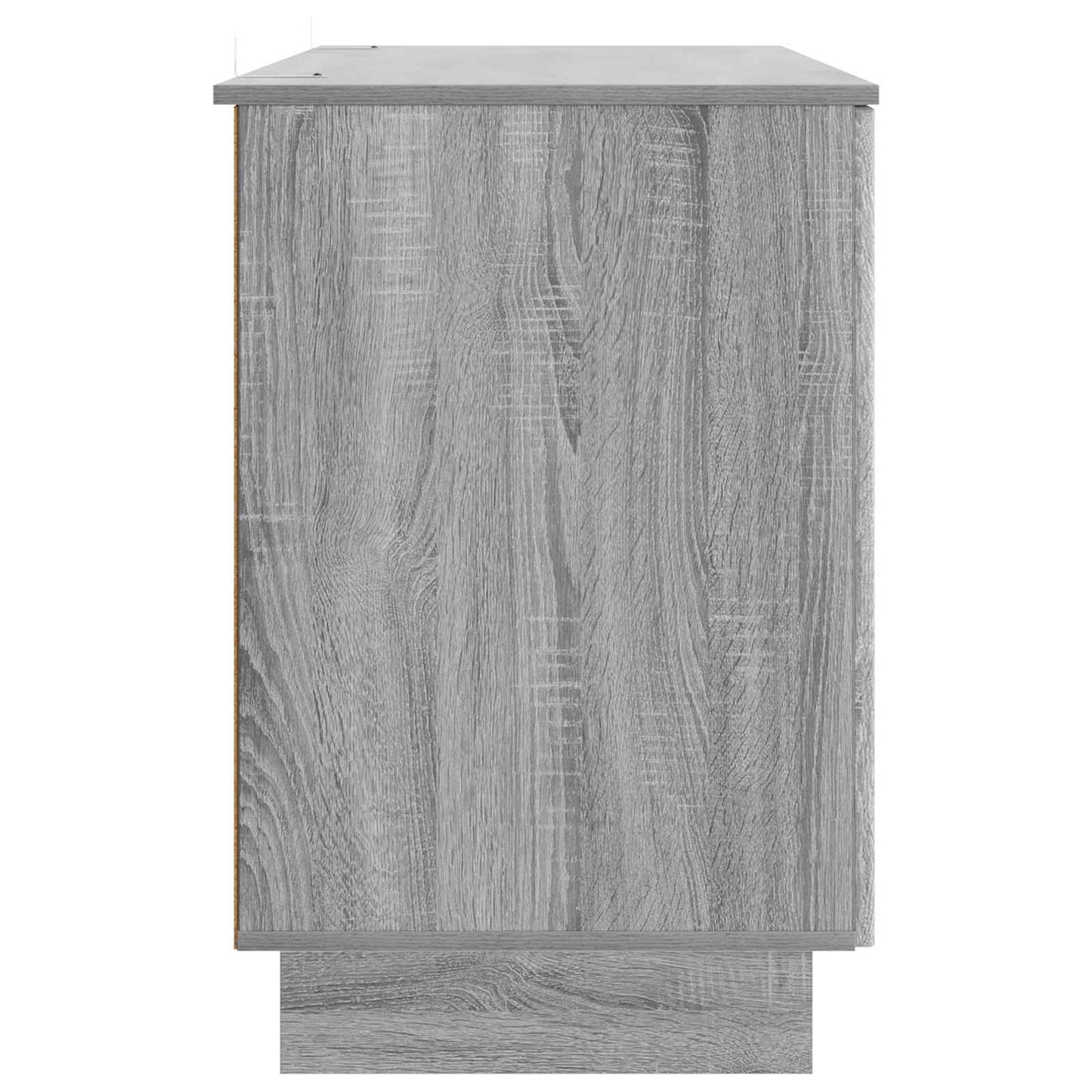 Skrivebord Grå Sonoma Konstruert tre 142,5 x 50 x 75 cm