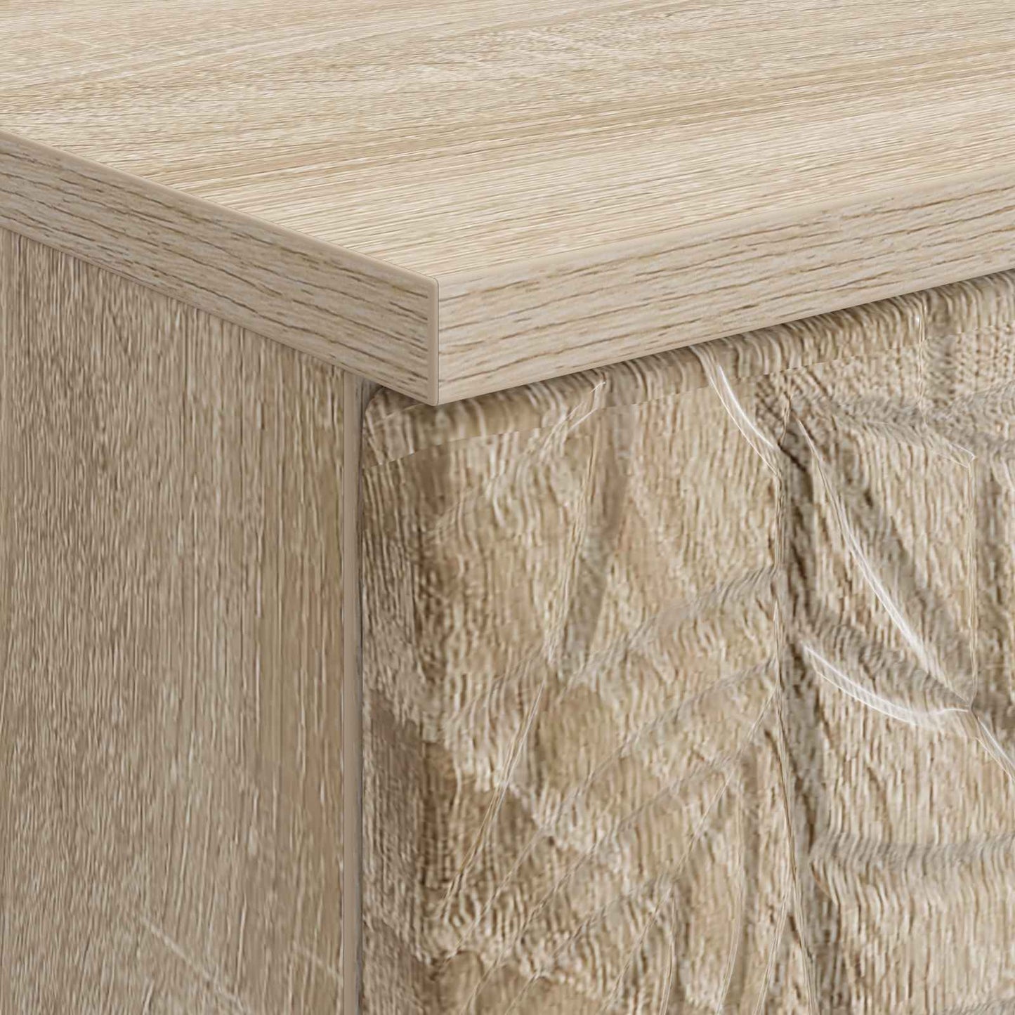 Skrivebord Sonoma eik Konstruert tre 142,5 x 50 x 75 cm