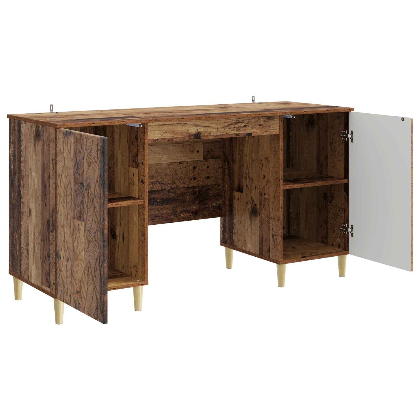 Skrivebord Gammelt tre Konstruert tre 142,5 x 50 x 75 cm