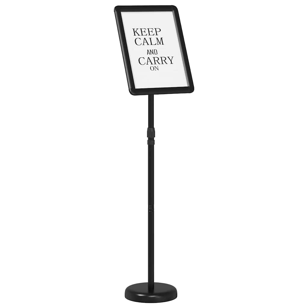 Messe Utstillinger Svart 30 x 25 x 128 cm Aluminium