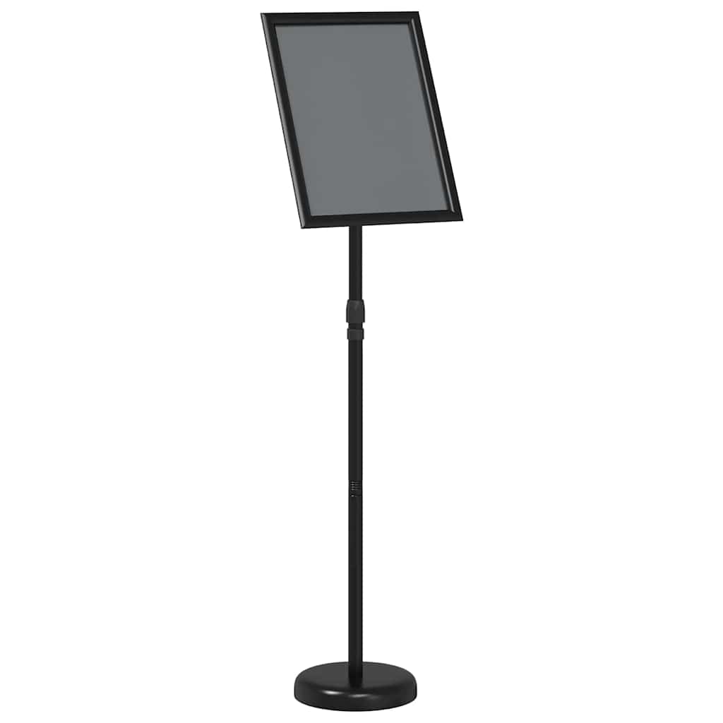 Messe Utstillinger Svart 25 x 25 x 125 cm Aluminium