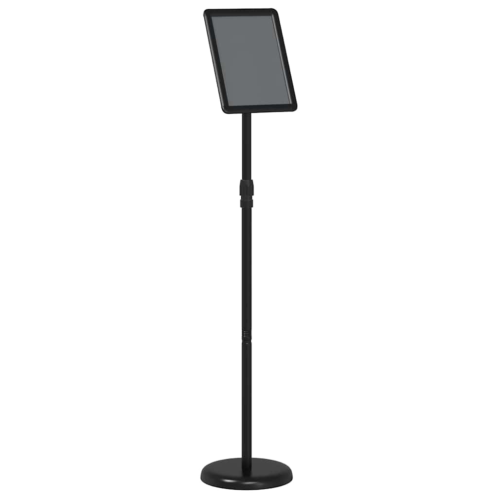 Messe Utstillinger Svart 25 x 25 x 125 cm Aluminium