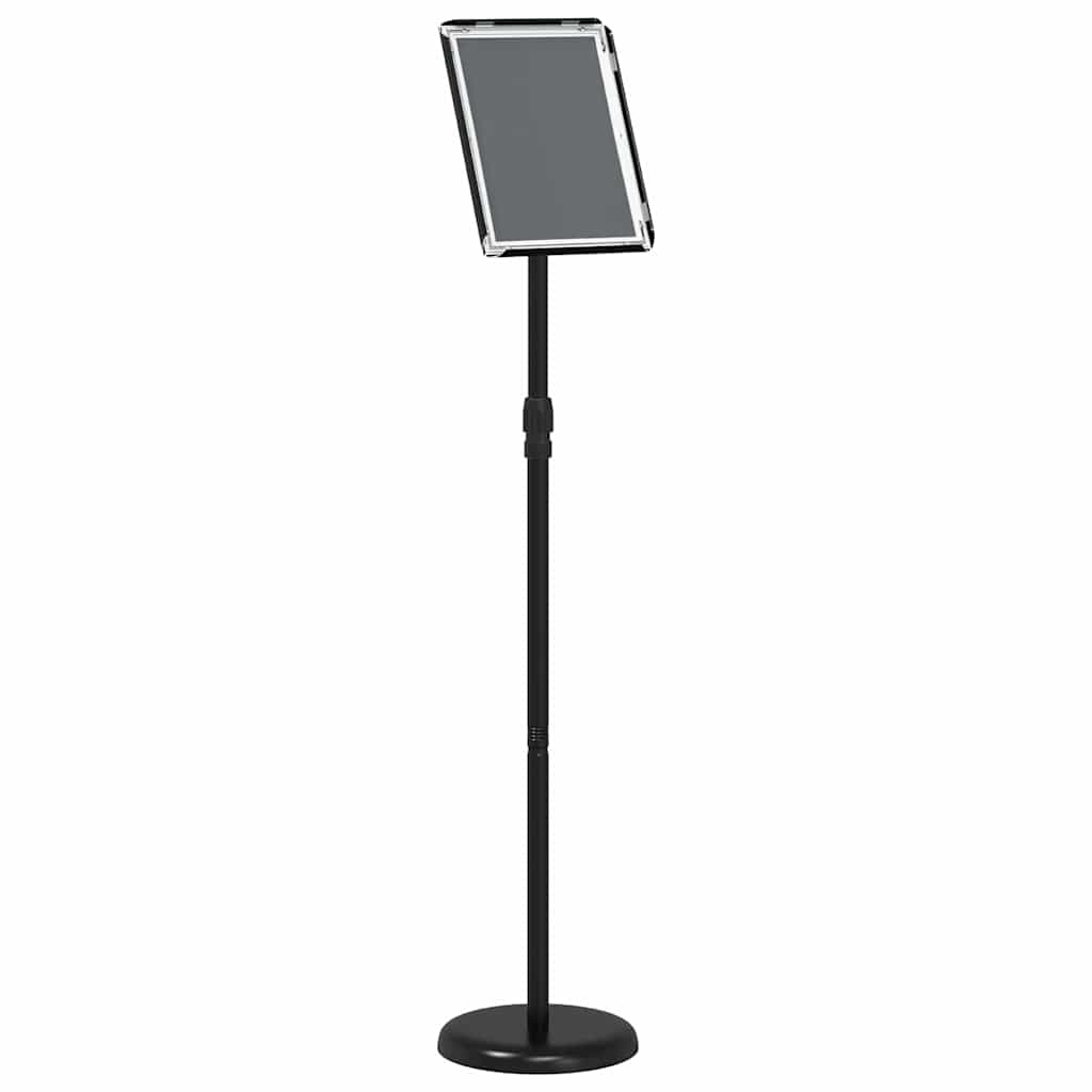 Messe Utstillinger Svart 25 x 25 x 125 cm Aluminium