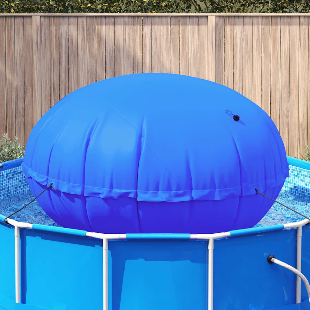 Vinterbassengpute Blå Ø 220 x 140 cm PVC