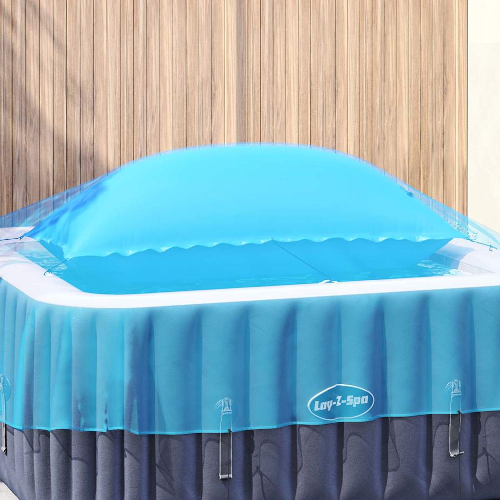 Vinterbassengpute Blå 380 x 180 x 140 cm PVC