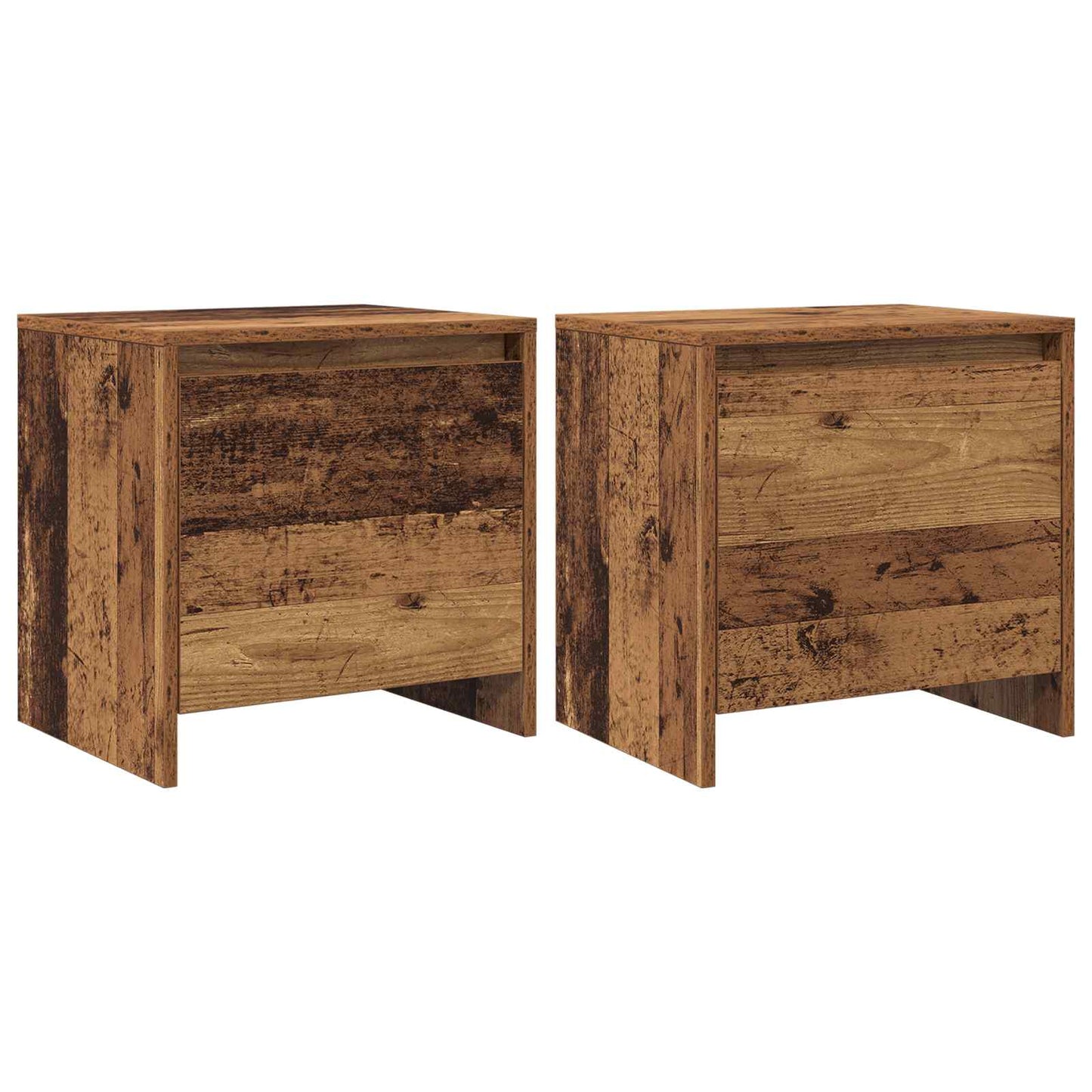 Nattbordskap Gammelt tre 45 x 34 x 44,5 cm Konstruert tre