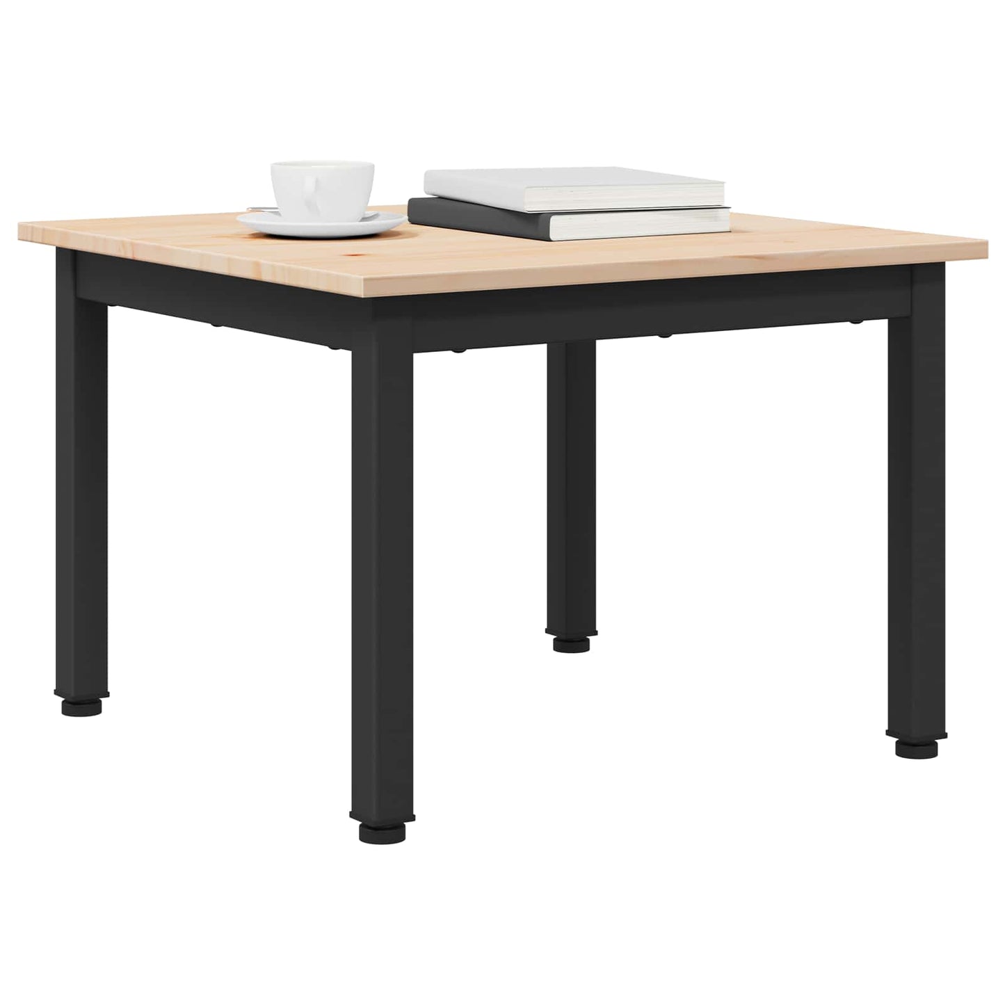 Kaffebord Naturlig 50 x 50 x 36 cm Massiv furu