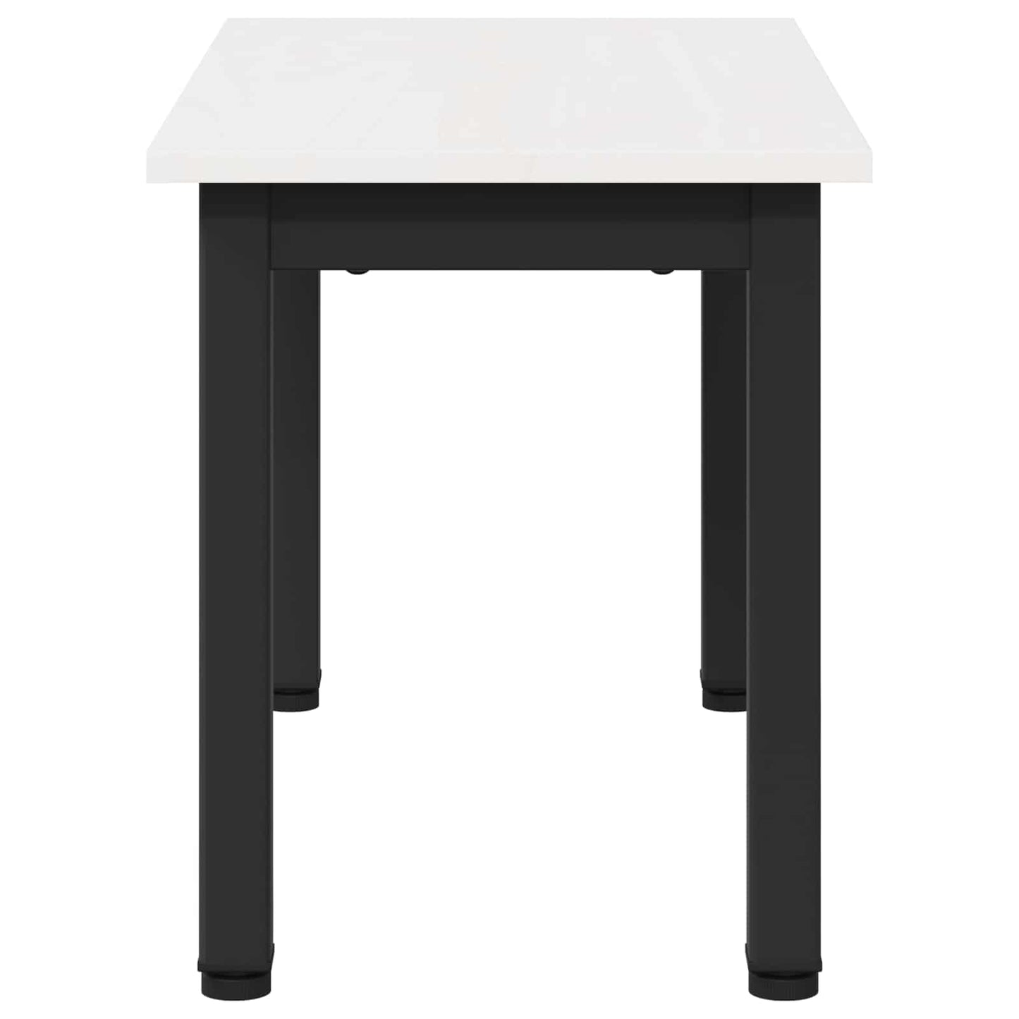 Kaffebord Hvit 60 x 30 x 36 cm Massiv furu