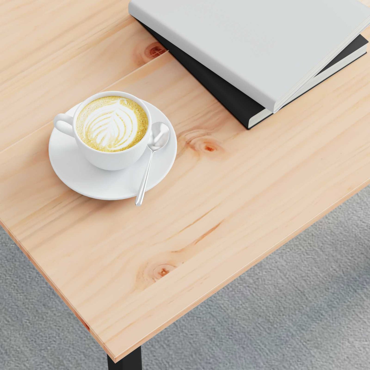 Kaffebord Naturlig 60 x 60 x 36 cm Massiv furu