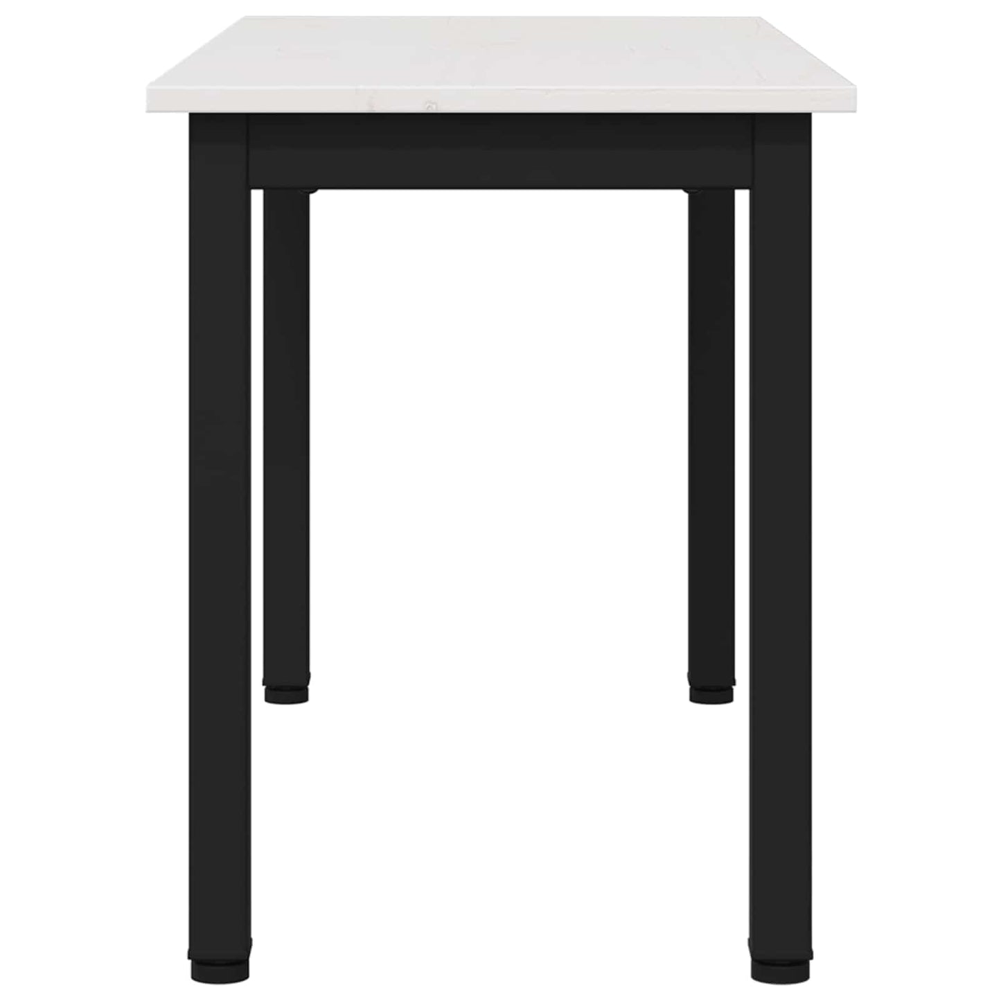 benk Hvit 80 x 35 x 45 cm Massiv furu