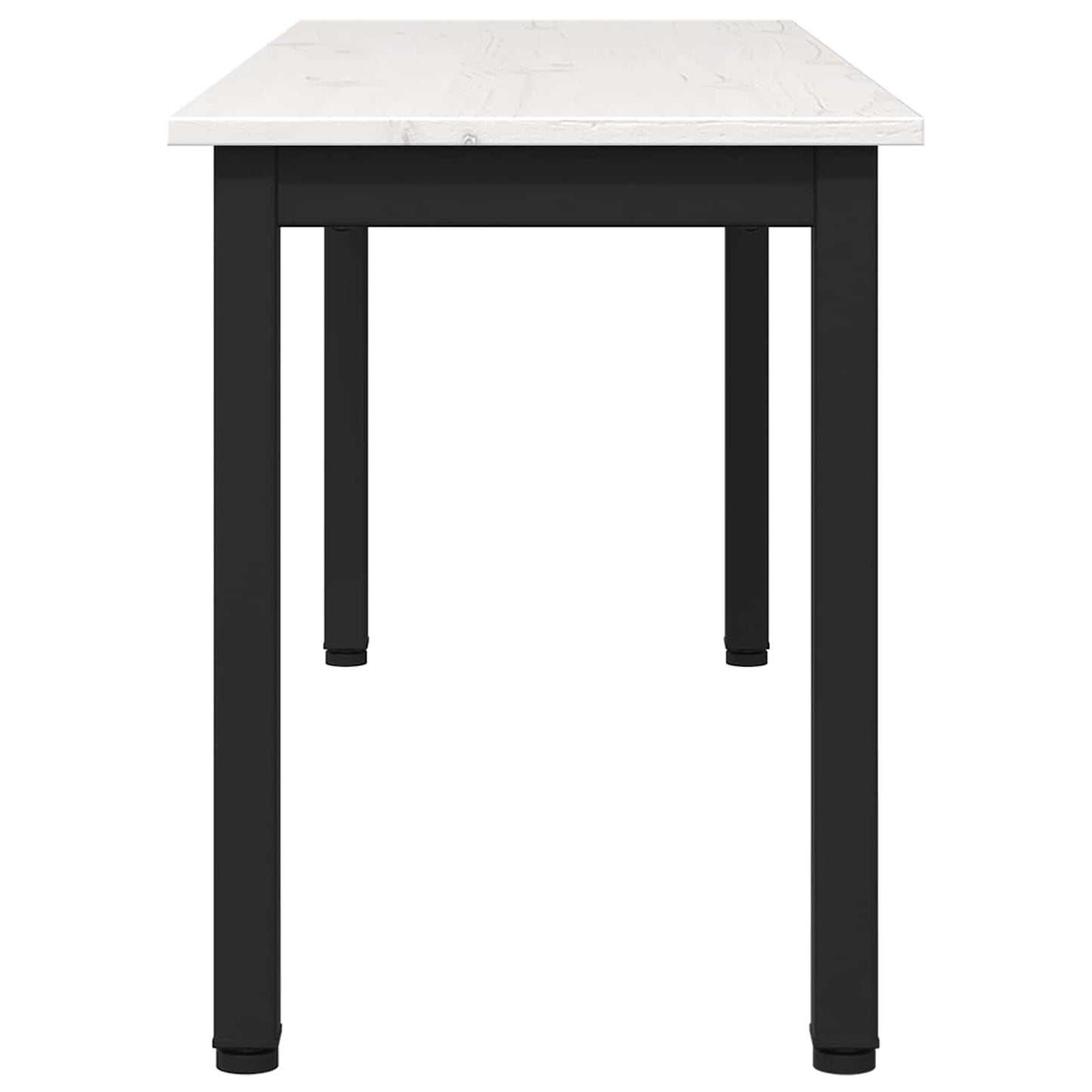 benk Hvit 110 x 35 x 45 cm Massiv furu