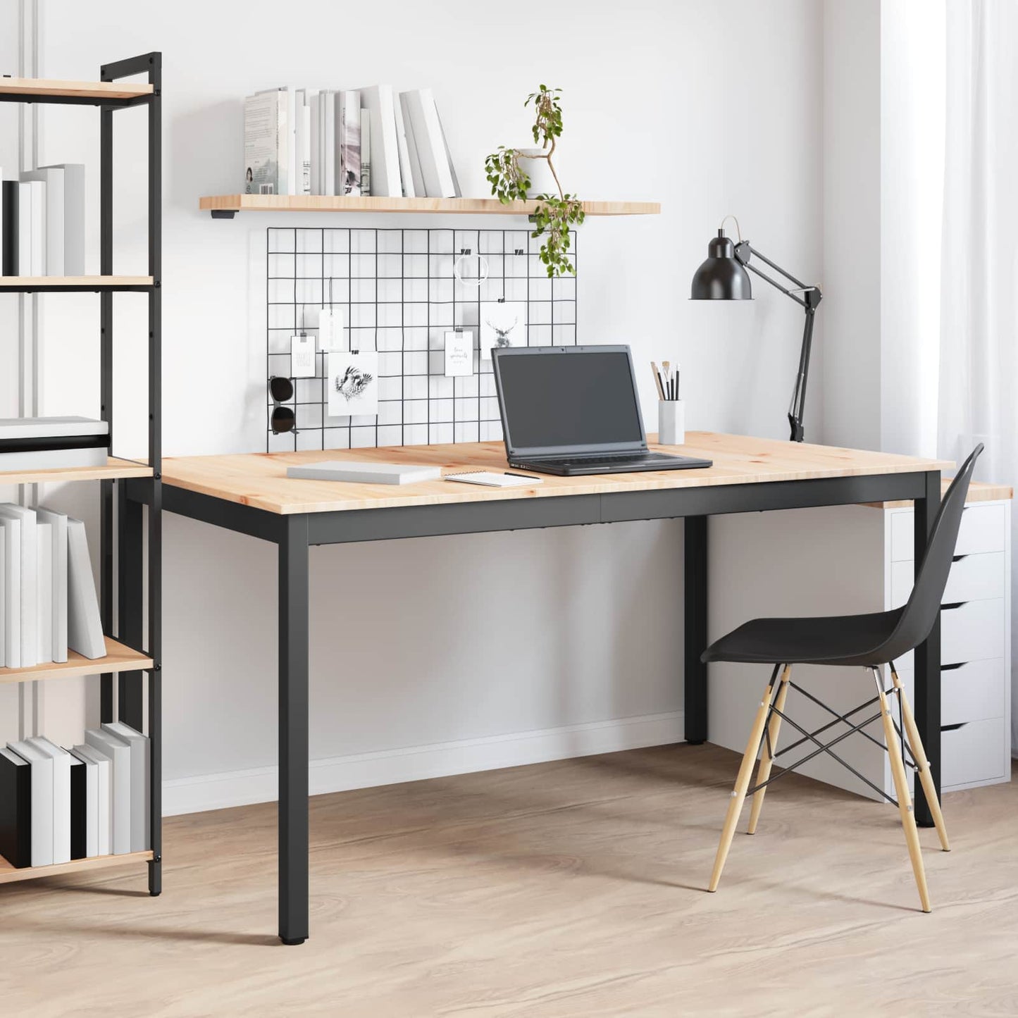 Spisebord Naturlig 150 x 90 x 75 cm Massiv furu