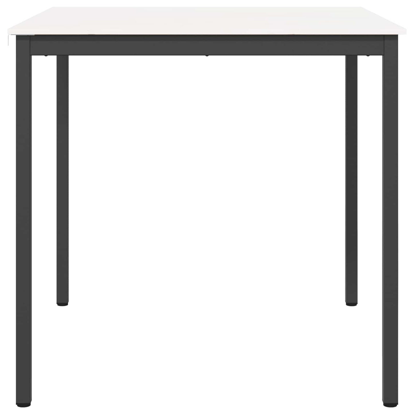Barbord Hvit 110 x 110 x 105 cm Massiv furu