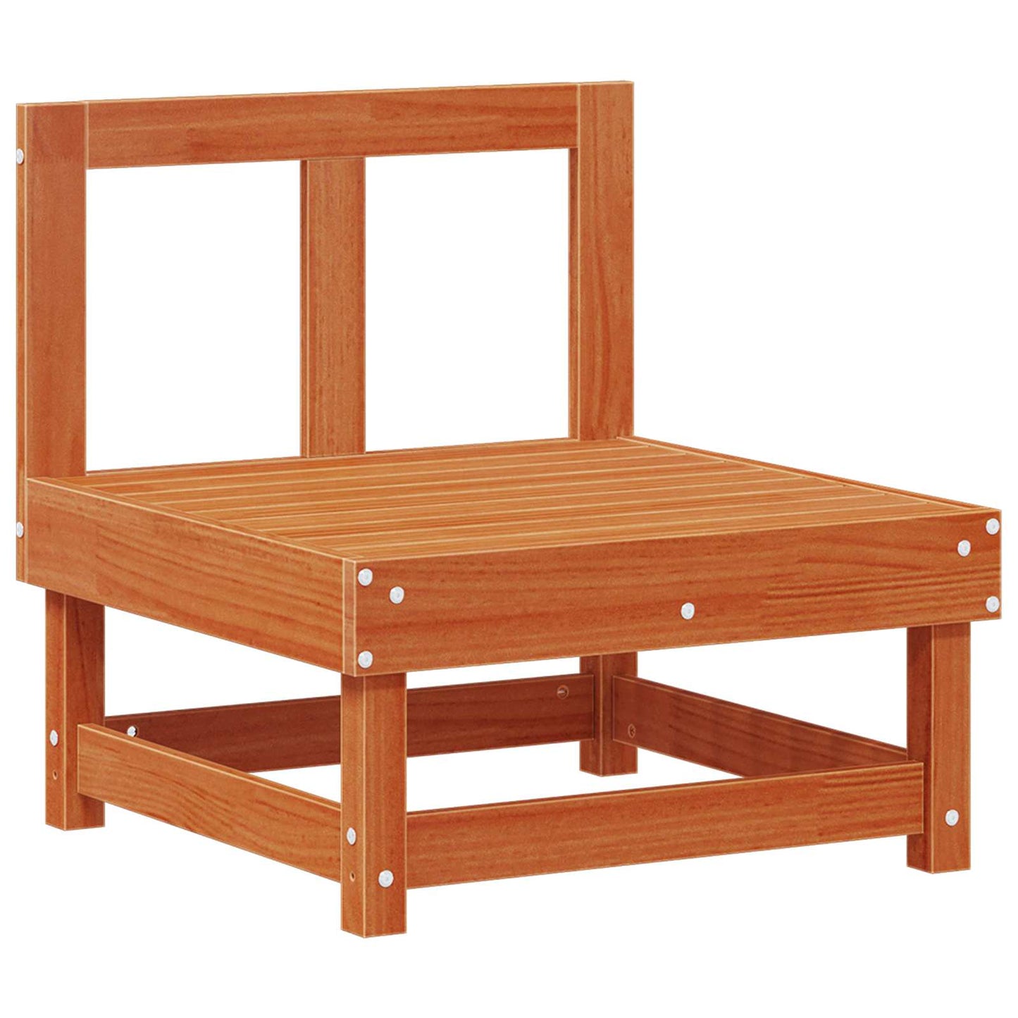 Sekjsonsofaenheter VoksBrun 183 x 61 x 62 cm Massiv furu