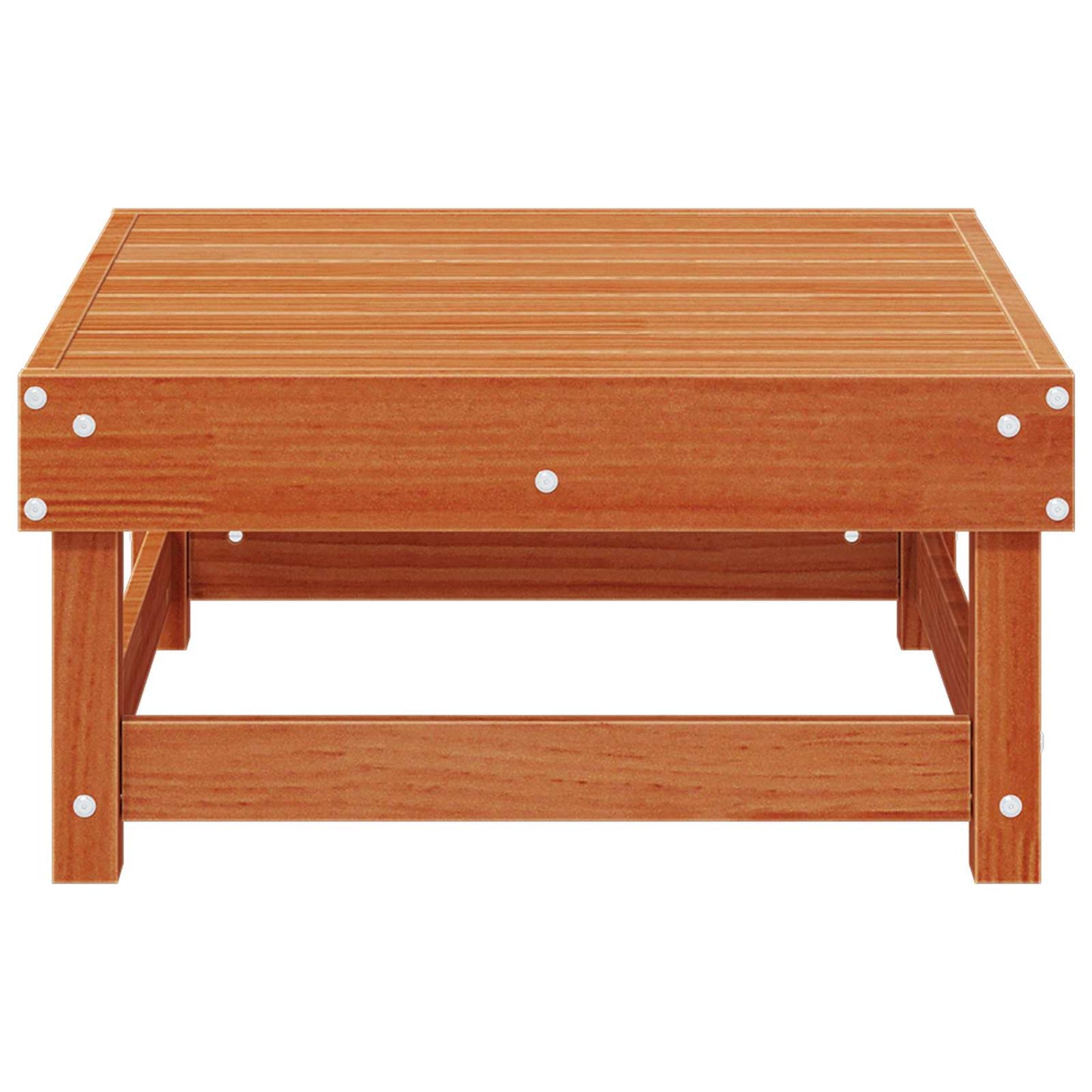 Hagefotstøtte Massiv furu VoksBrun 61 x 60,5 x 30 cm