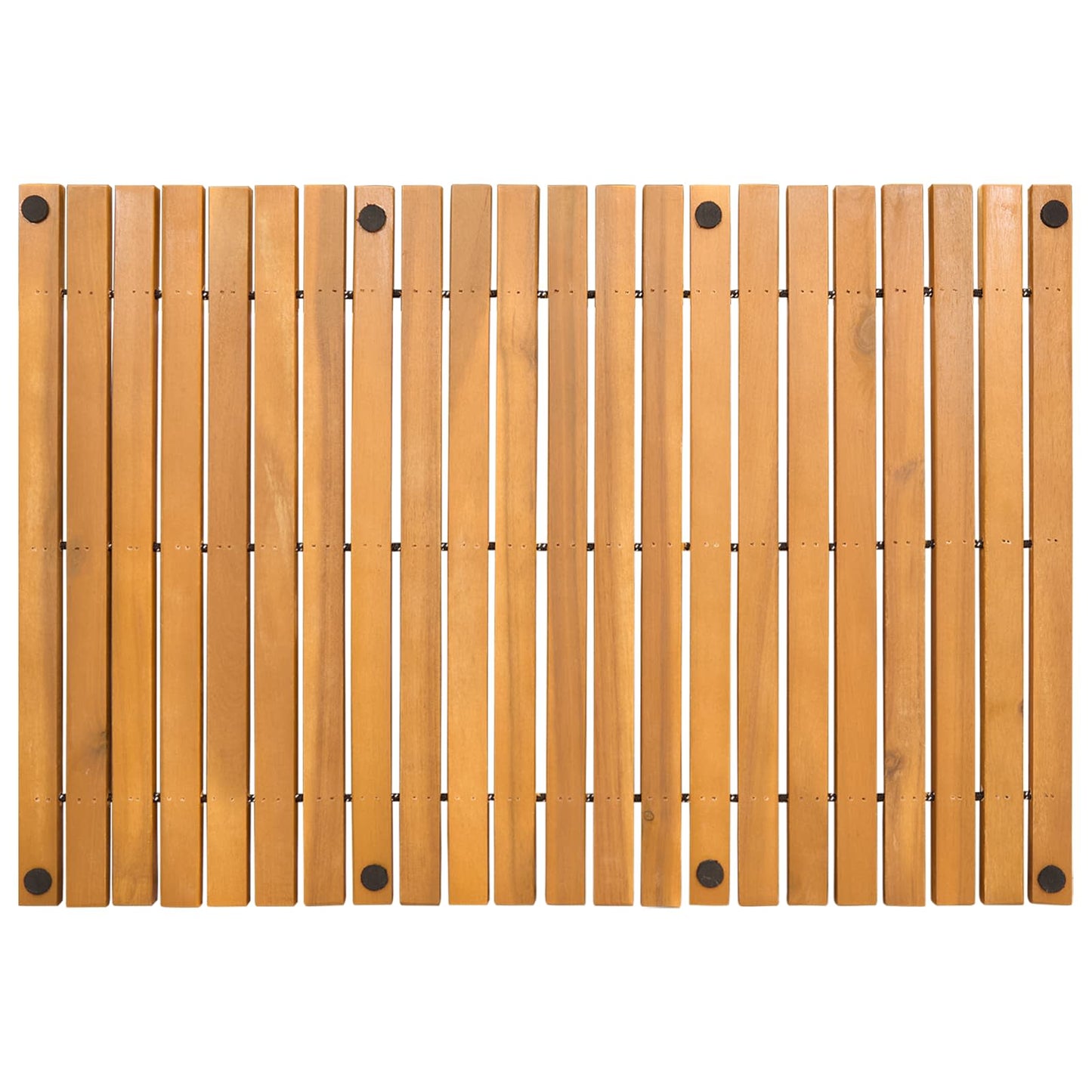 Badematte Brun 60 x 40 cm Solid akasietre