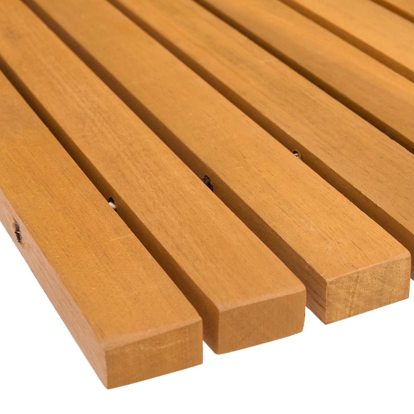 Badematte Brun 80 x 50 cm Solid akasietre