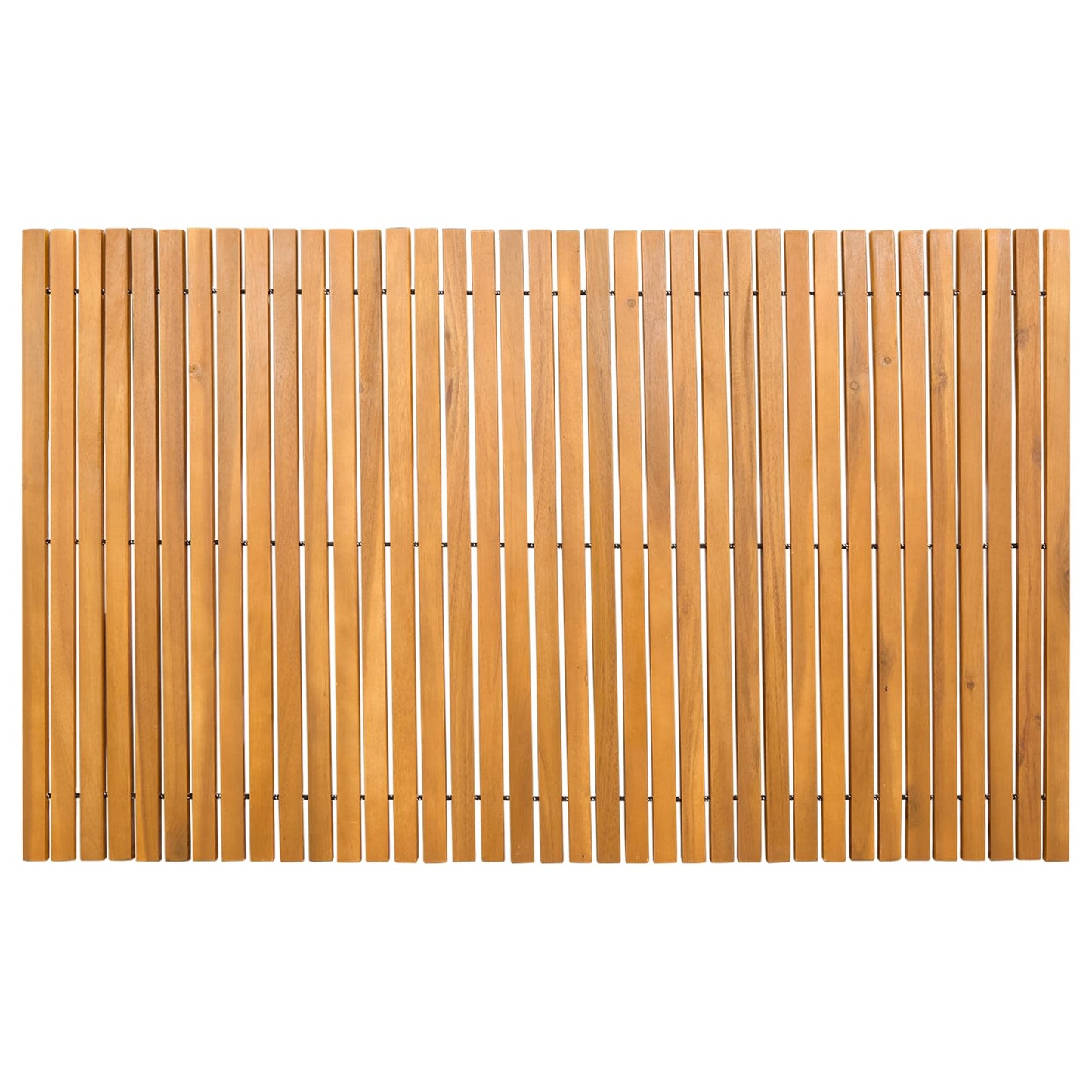 Badematte Brun 100 x 60 cm Solid akasietre