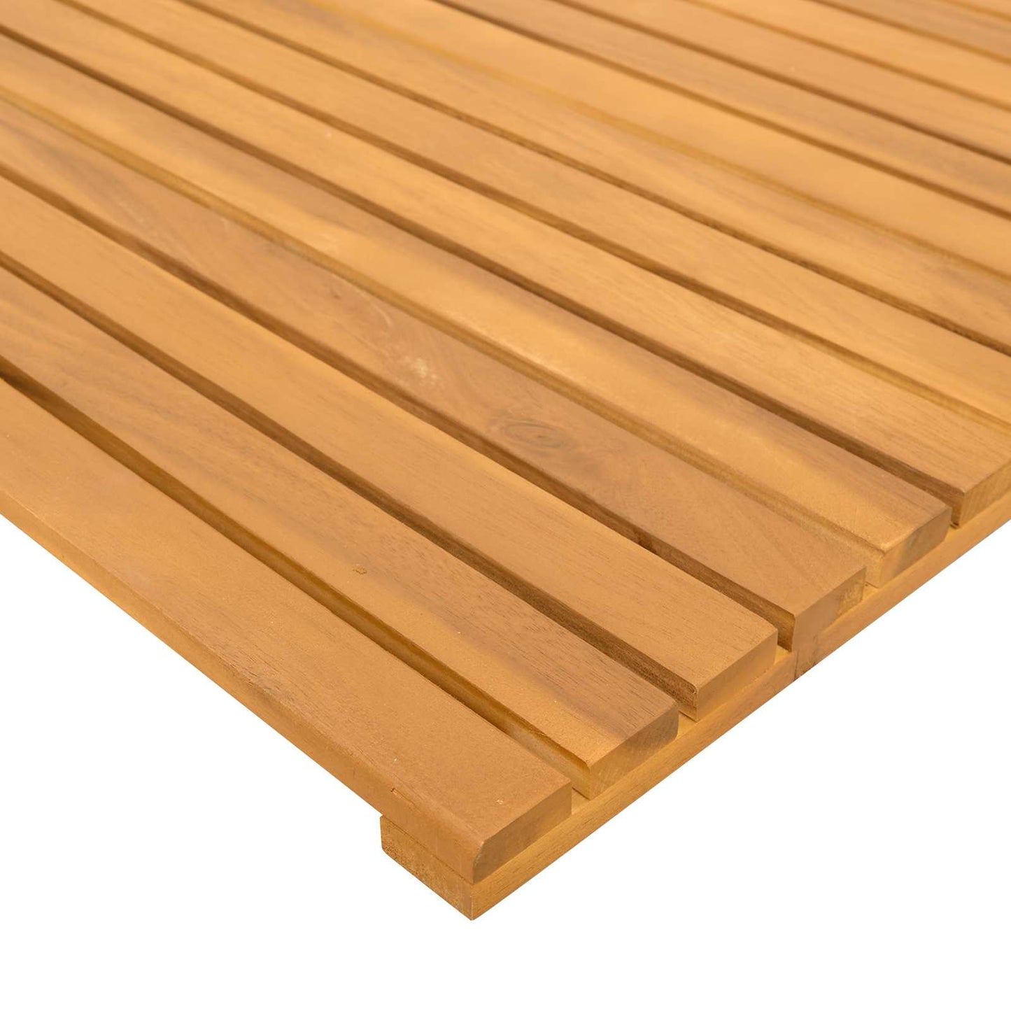 Badematte Ensfarget Brun 60 x 40 cm tre