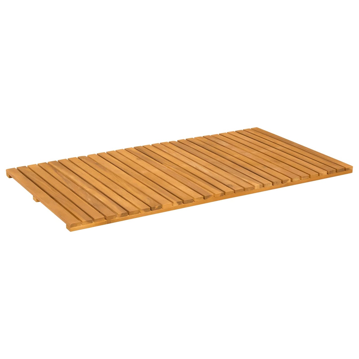 Badematte Ensfarget Brun 100 x 55 cm tre