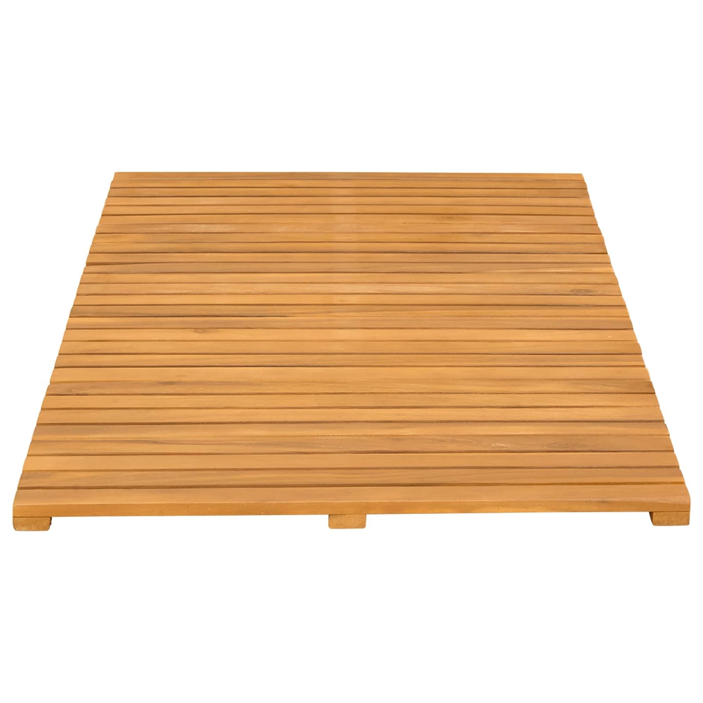 Badematte Ensfarget Brun 100 x 55 cm tre