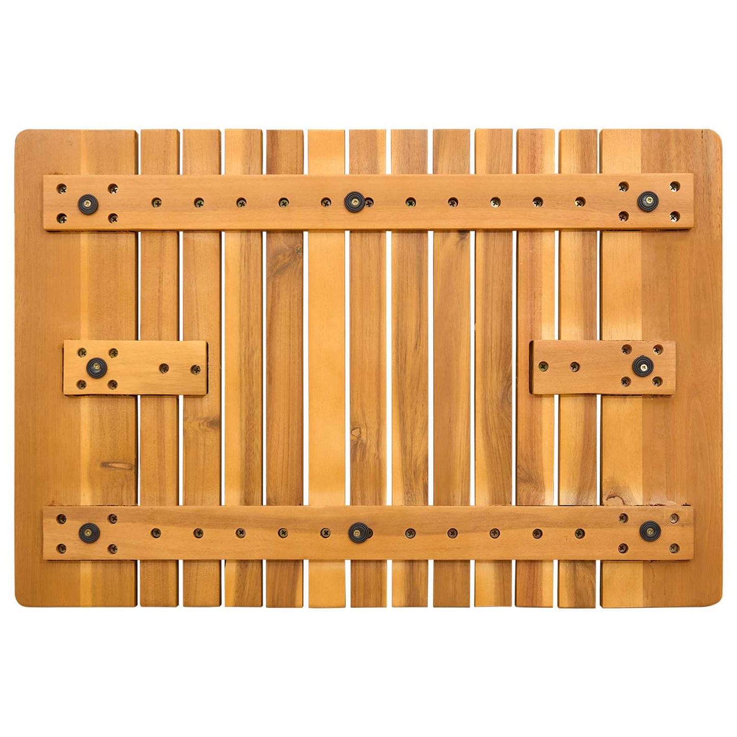 Badematte Ensfarget Brun 59 x 40 cm tre
