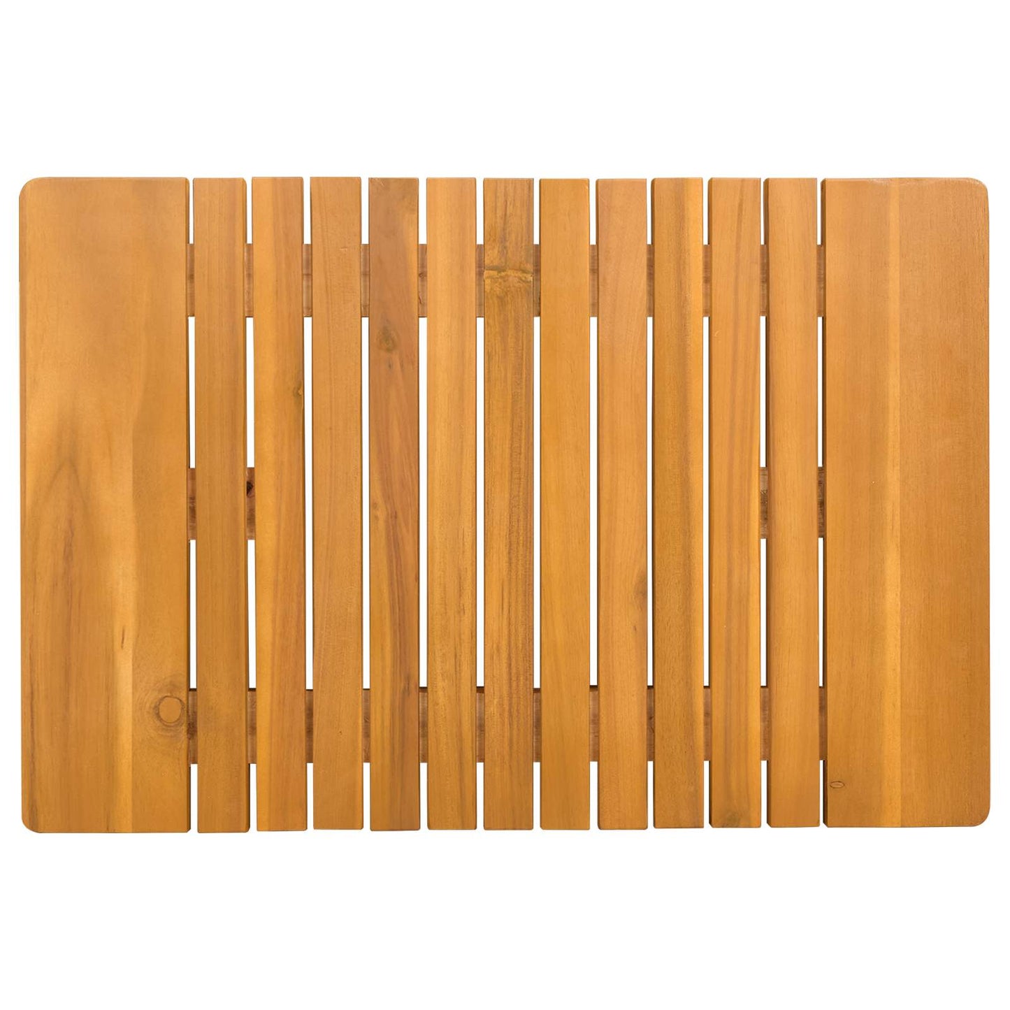 Badematte Ensfarget Brun 59 x 40 cm tre