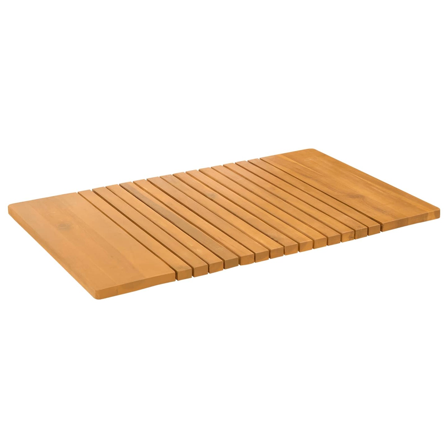 Badematte Ensfarget Brun 81 x 50 cm tre