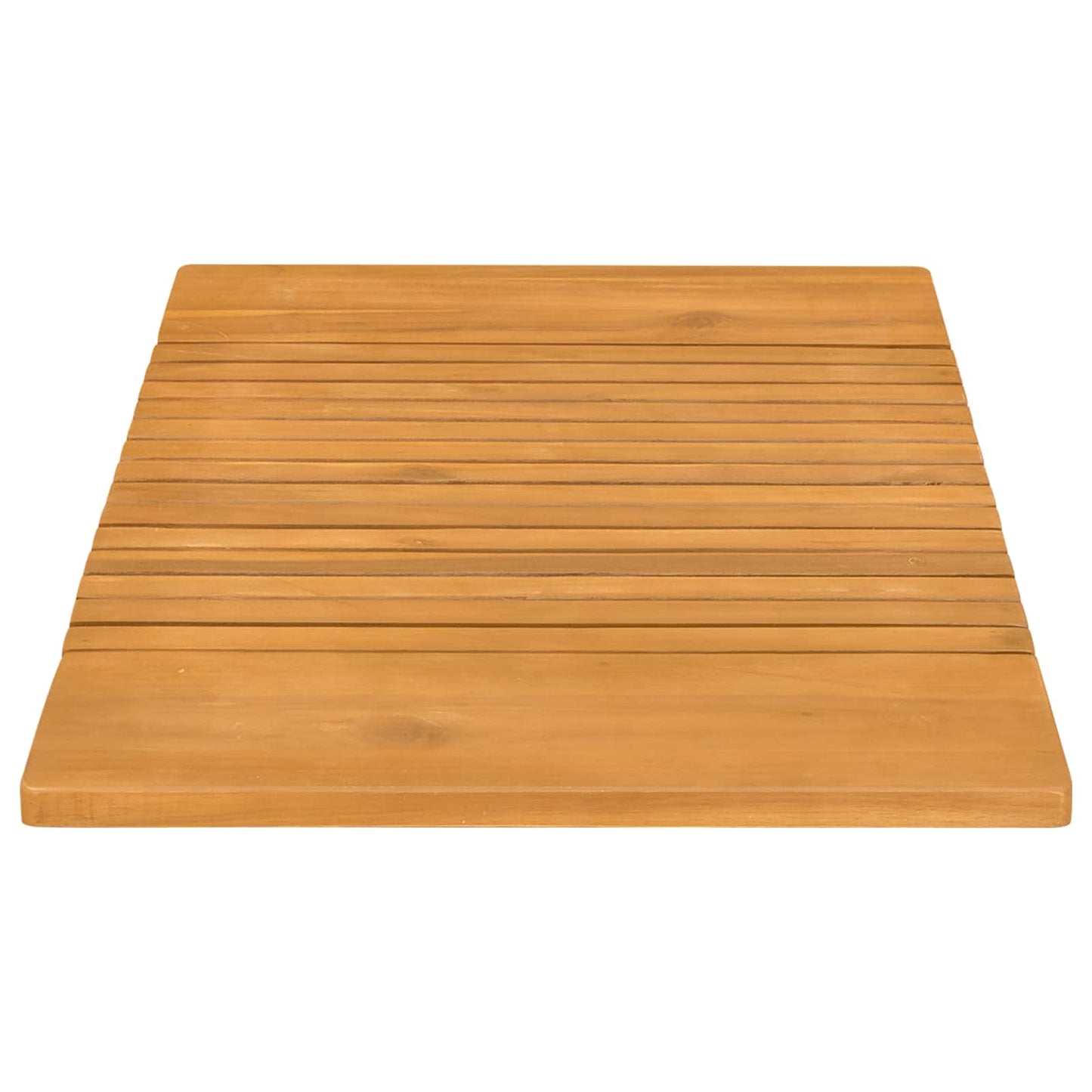 Badematte Ensfarget Brun 81 x 50 cm tre