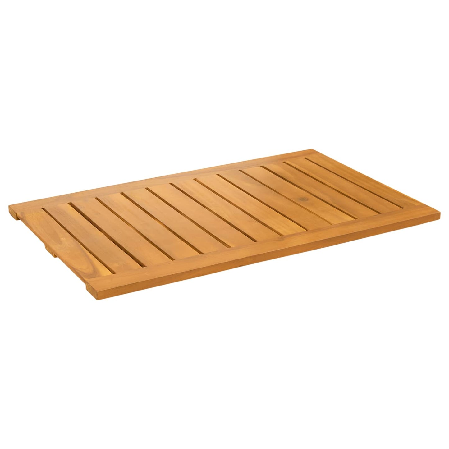 Badematte Ensfarget Brun 80 x 50 cm tre