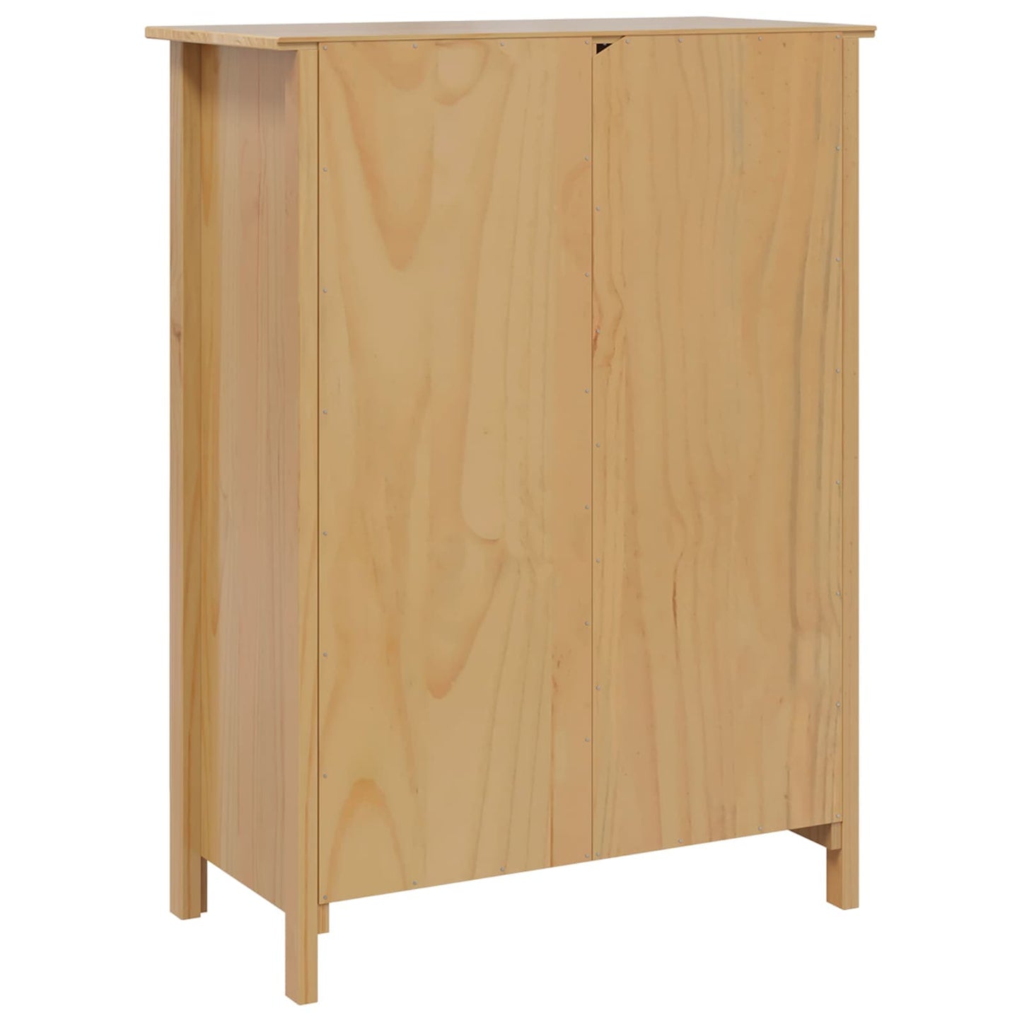 Vinskap HILL Honning brun 79.5 x 40 x 107.5 cm Massiv furu