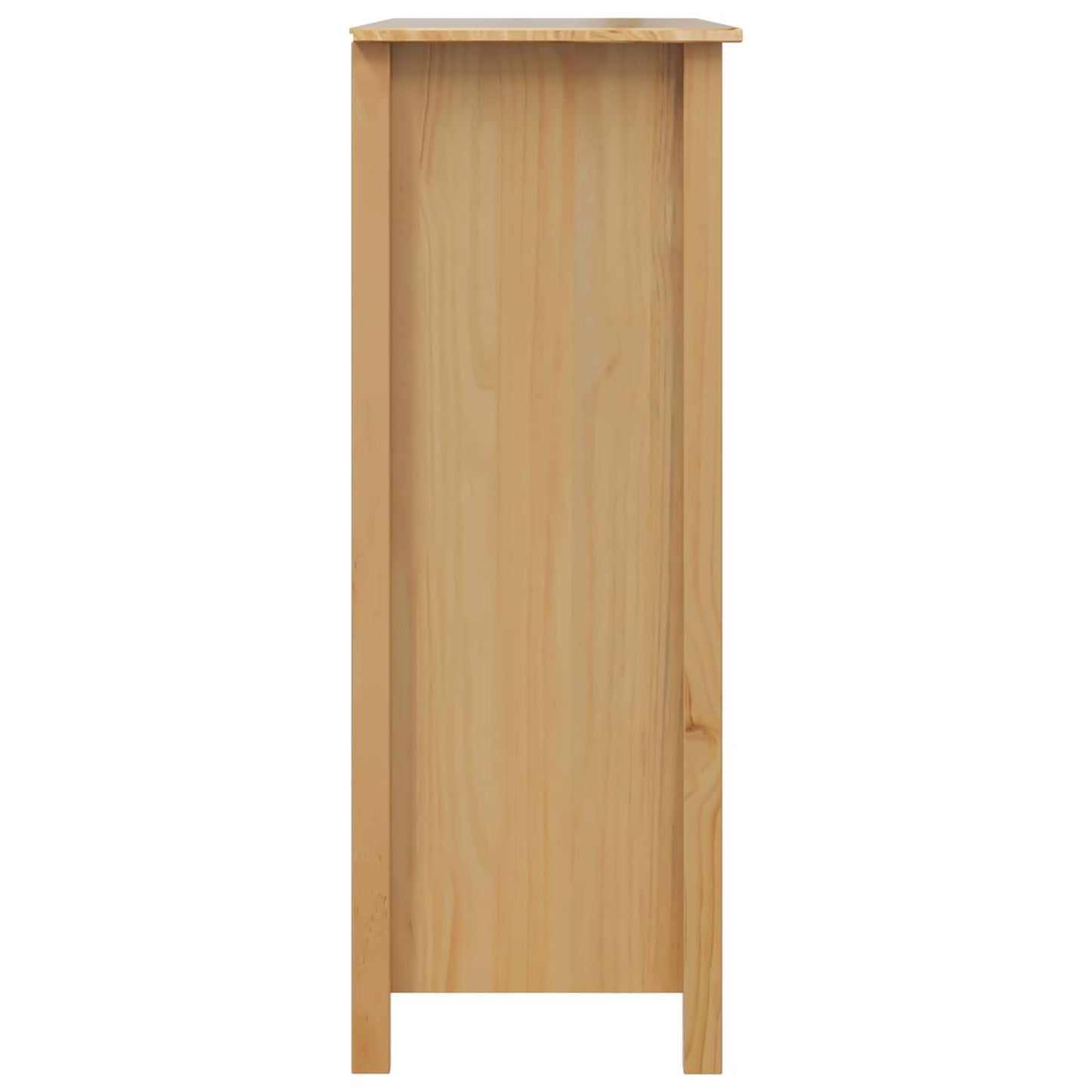 Vinskap HILL Honning brun 79.5 x 40 x 107.5 cm Massiv furu