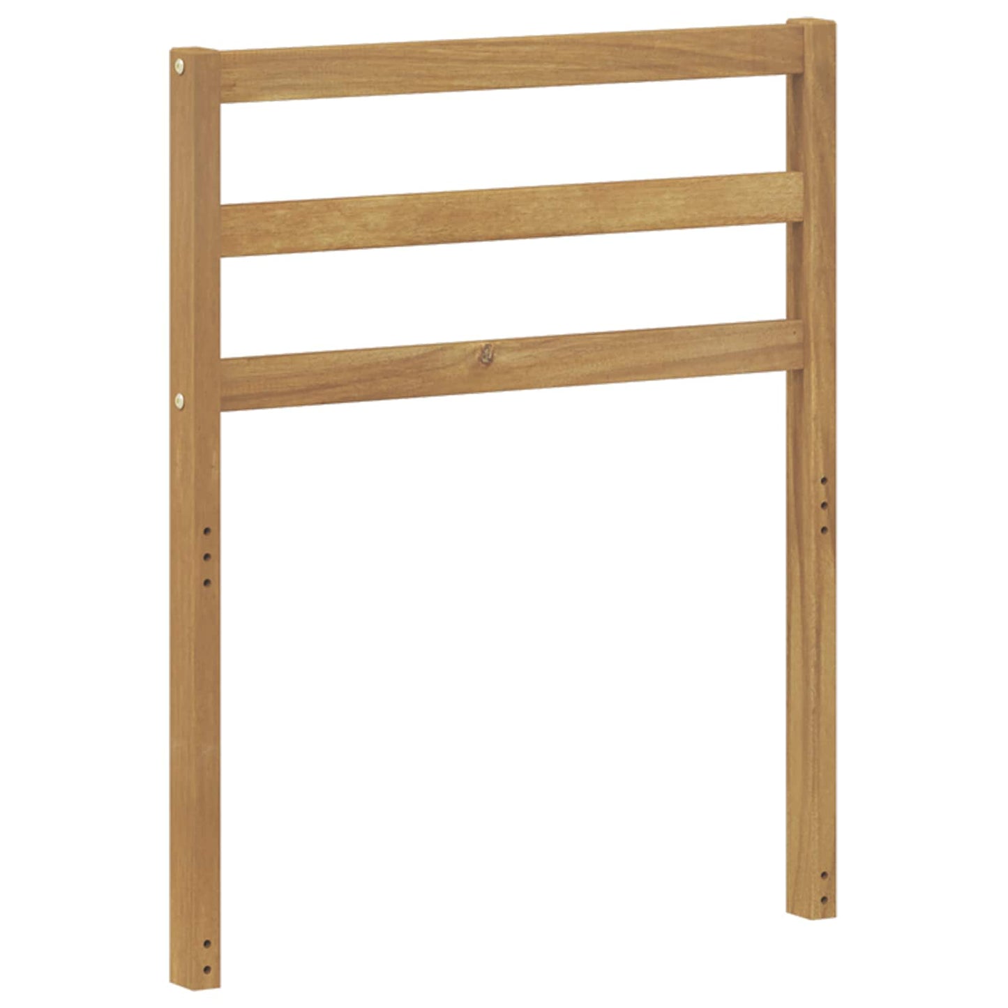 Ryggstøtte modul Hvit 59 x 4 x 73 cm Solid akasietre