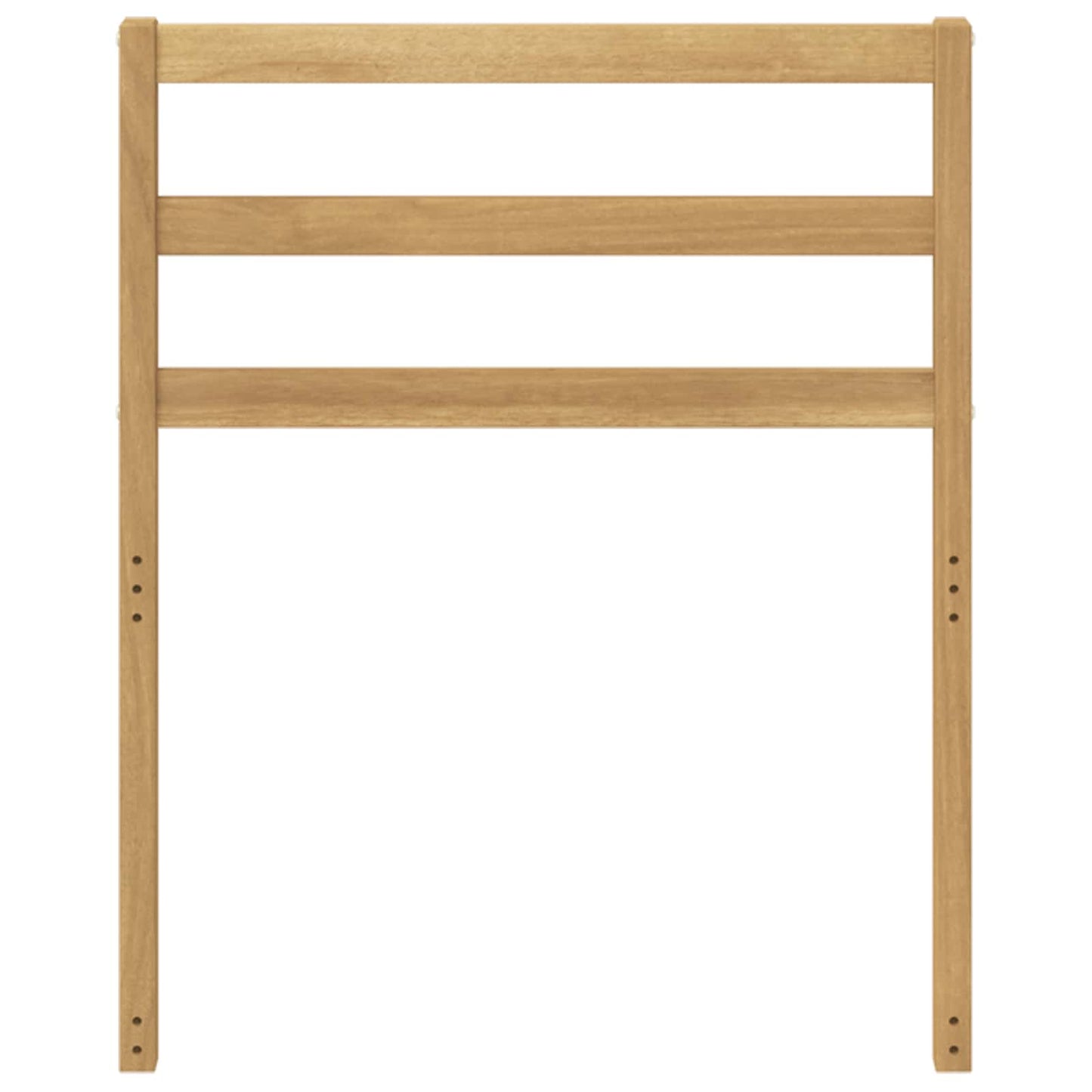 Ryggstøtte modul Hvit 59 x 4 x 73 cm Solid akasietre