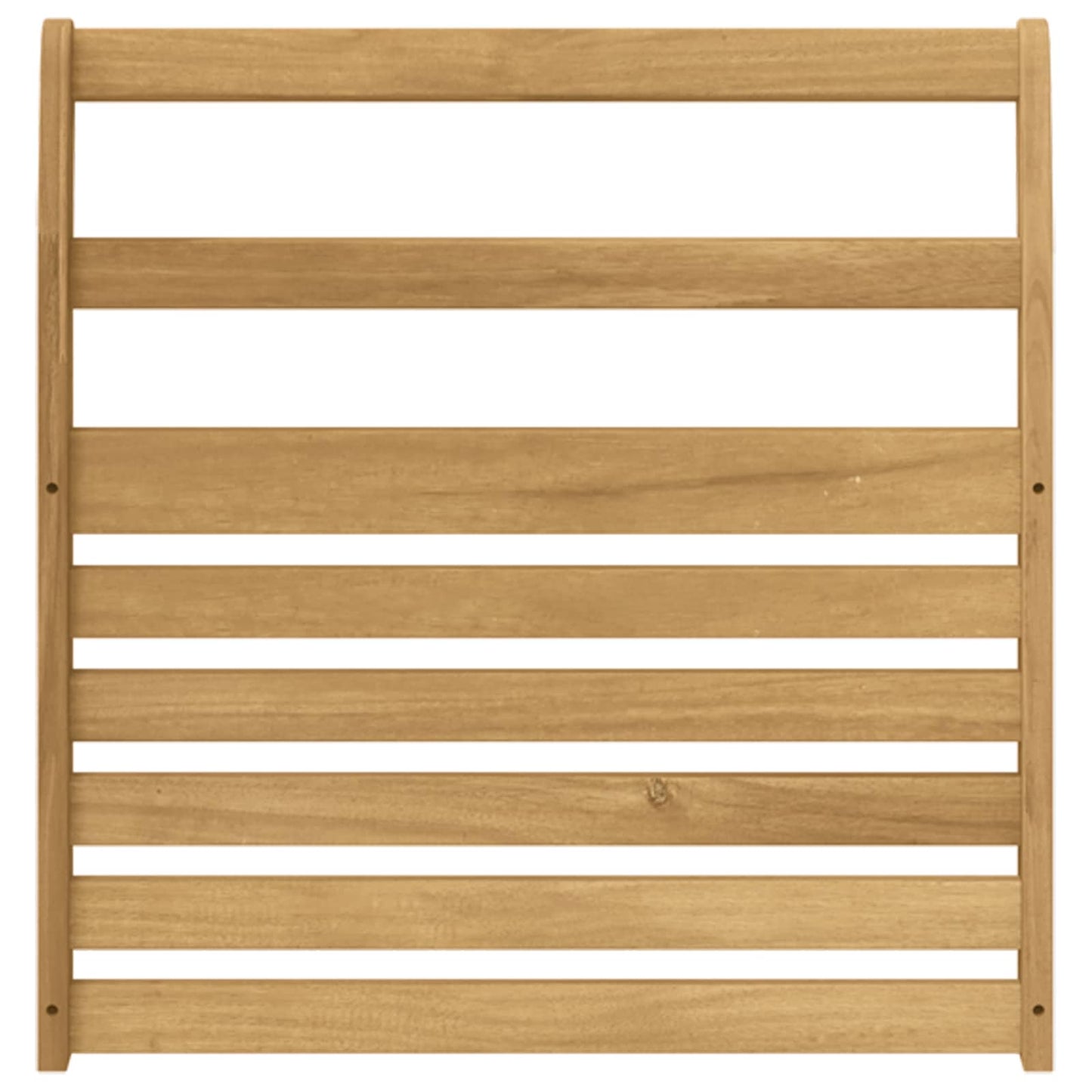 Armlene Modul 2 pcs Hvit 58,5 x 8 x 60 cm Solid akasietre