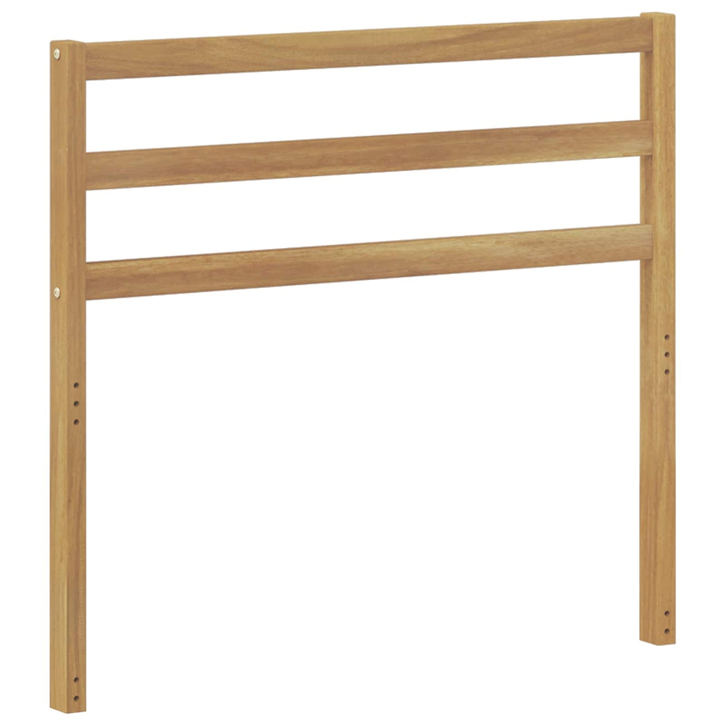 Ryggstøtte modul Hvit 79 x 4 x 73 cm Solid akasietre
