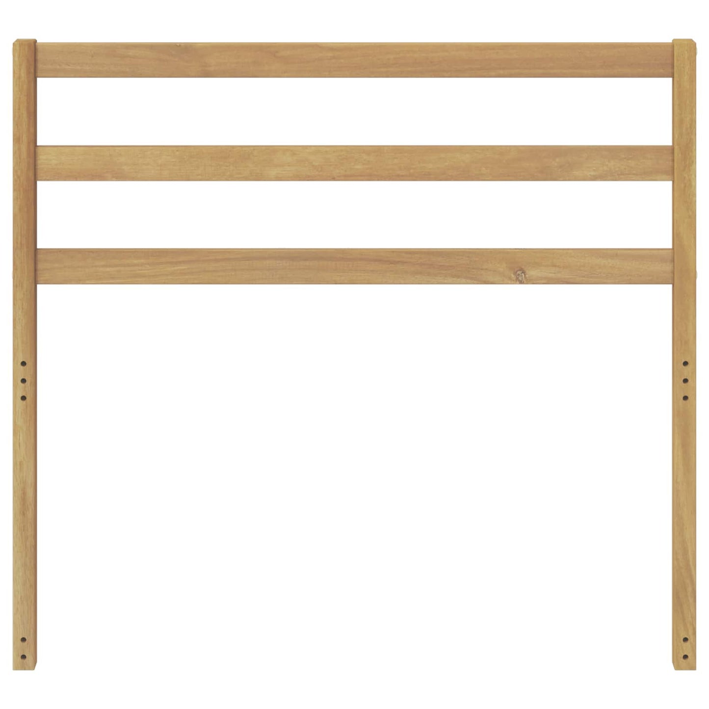 Ryggstøtte modul Hvit 79 x 4 x 73 cm Solid akasietre