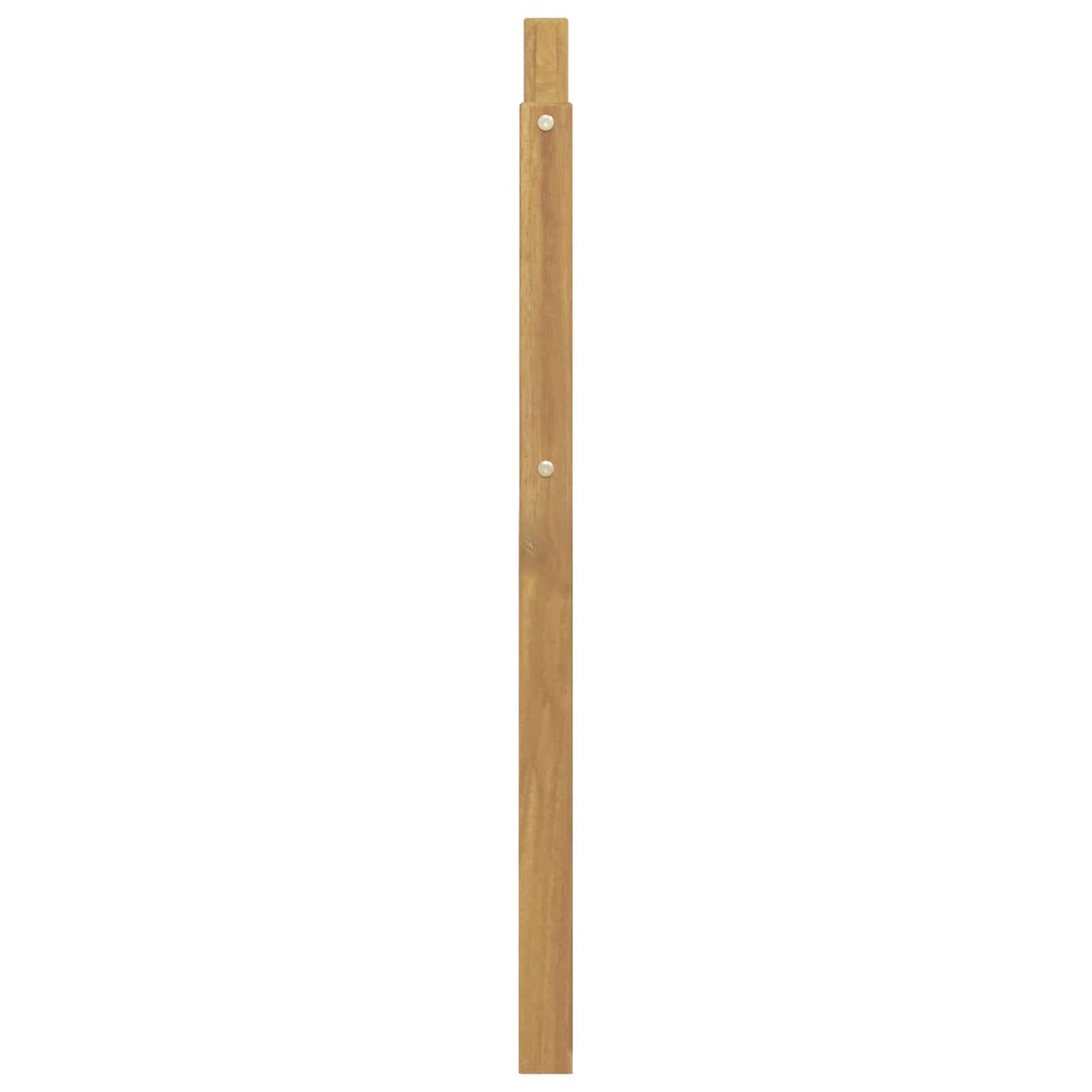 Ryggstøtte modul Hvit 79 x 4 x 73 cm Solid akasietre