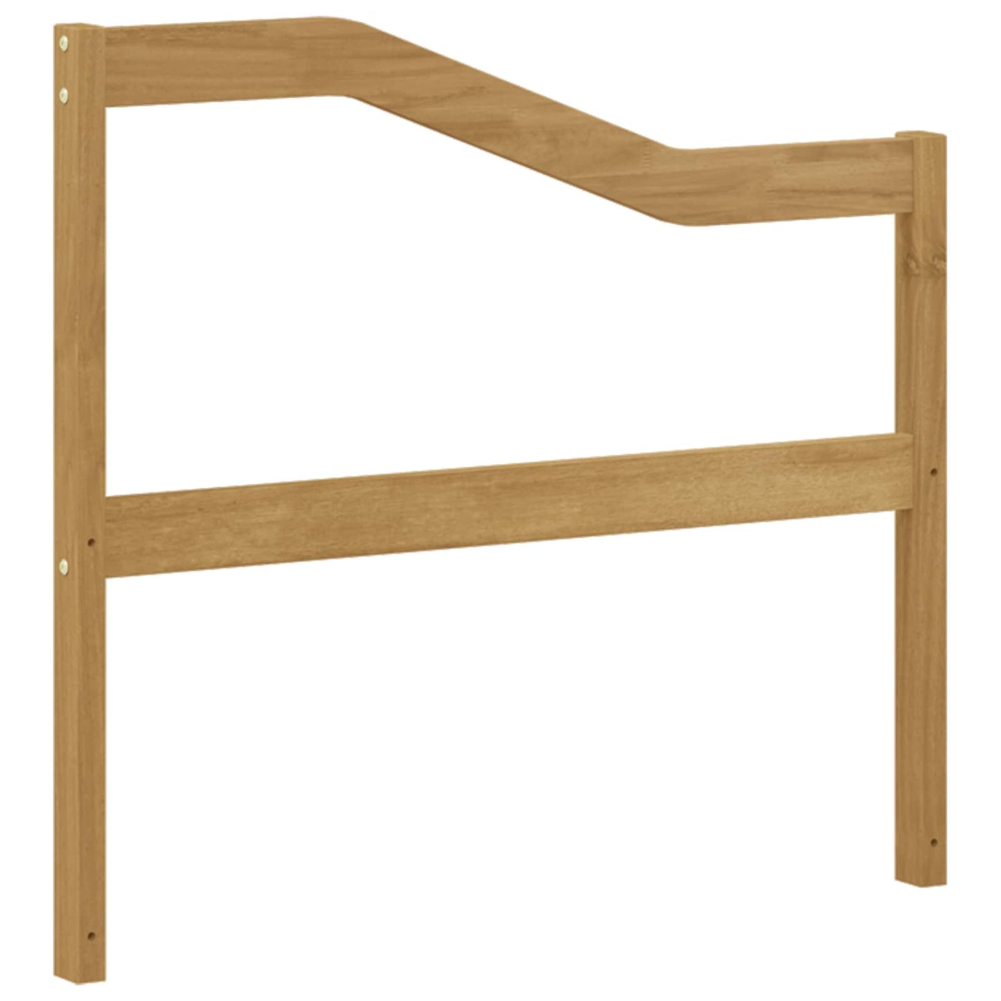 Armlene Modul 2 pcs Hvit 79 x 4 x 73 cm Solid akasietre