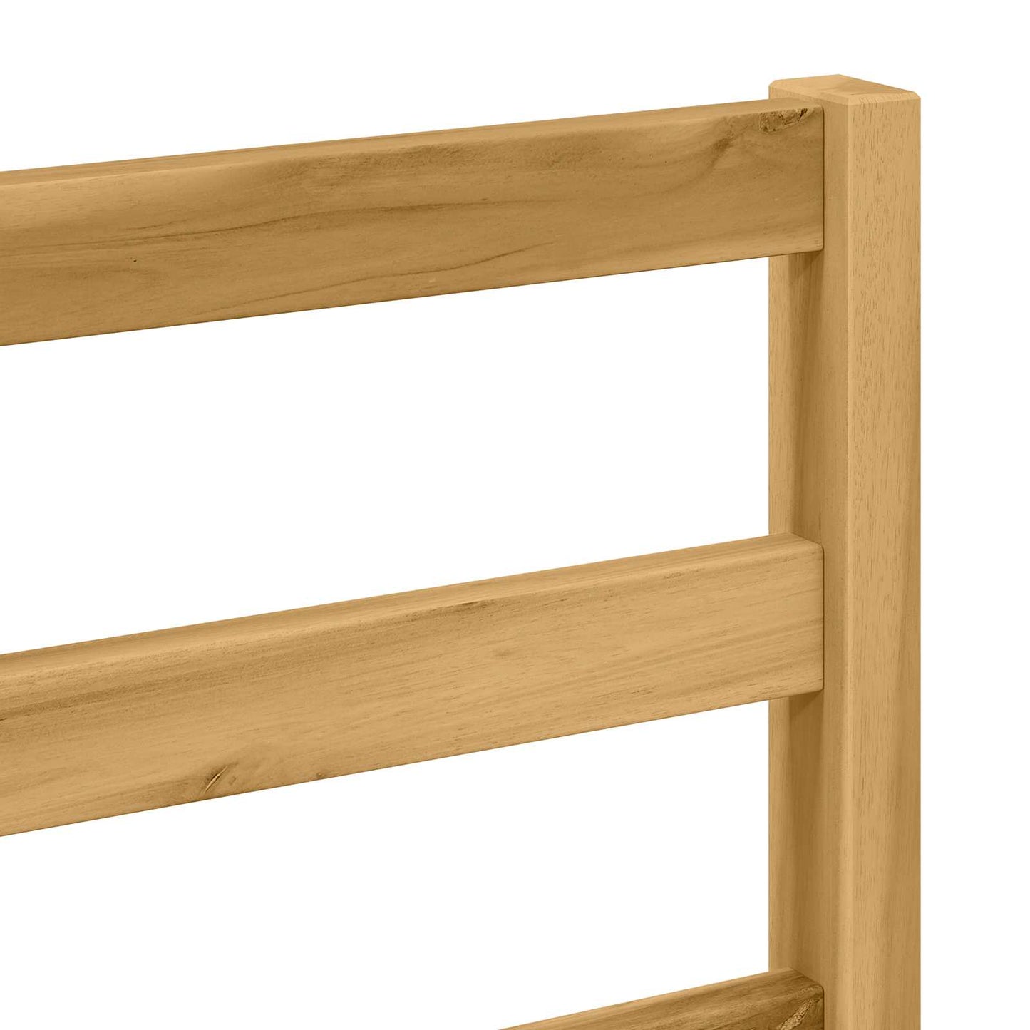 Armlenksmodul 2 pcs Hvit 79 x 4 x 73 cm Solid akasietre