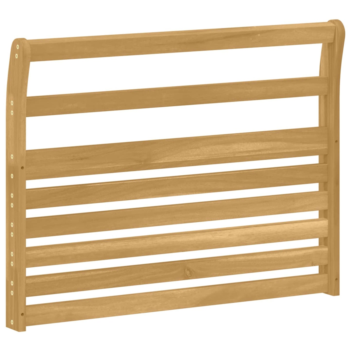 Armlene Modul 2 pcs Hvit 78,5 x 8,5 x 60 cm Solid akasietre