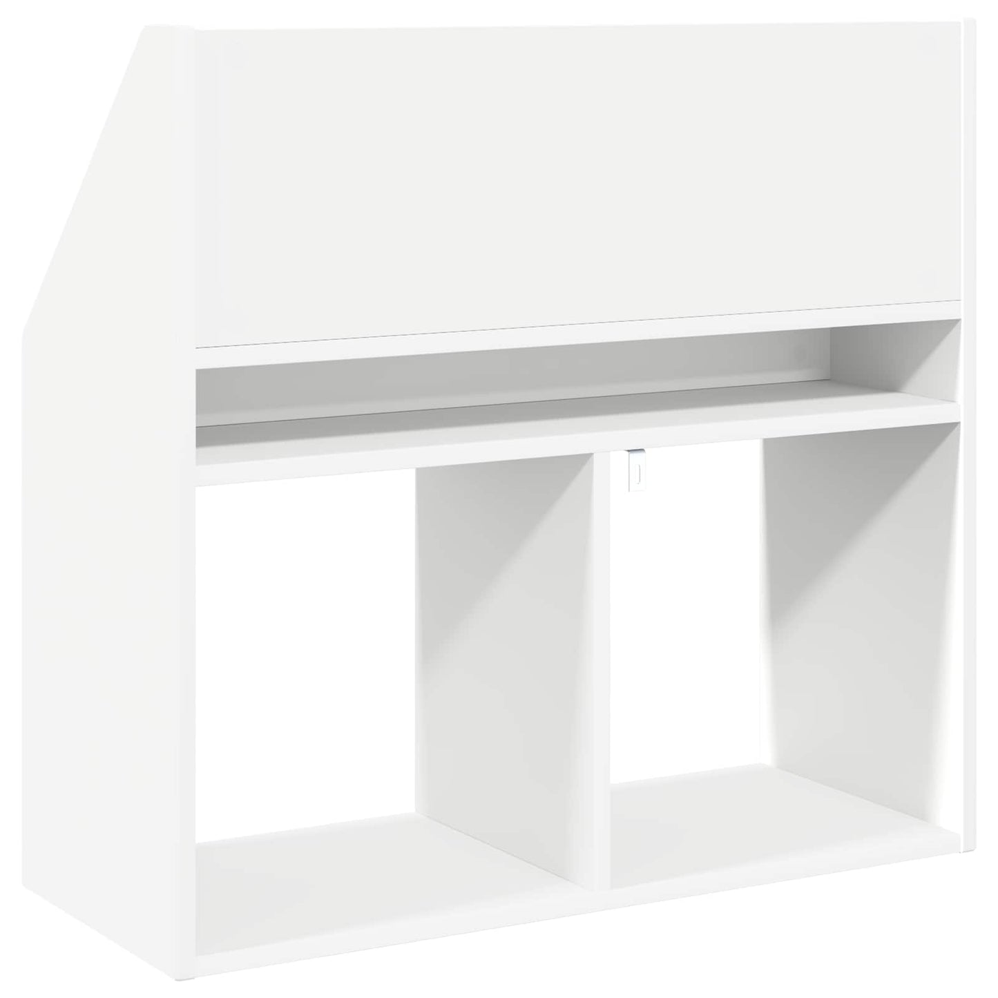 Barneskrivebokhylle Hvit 72,5 x 29,5 x 69 cm Konstruert tre