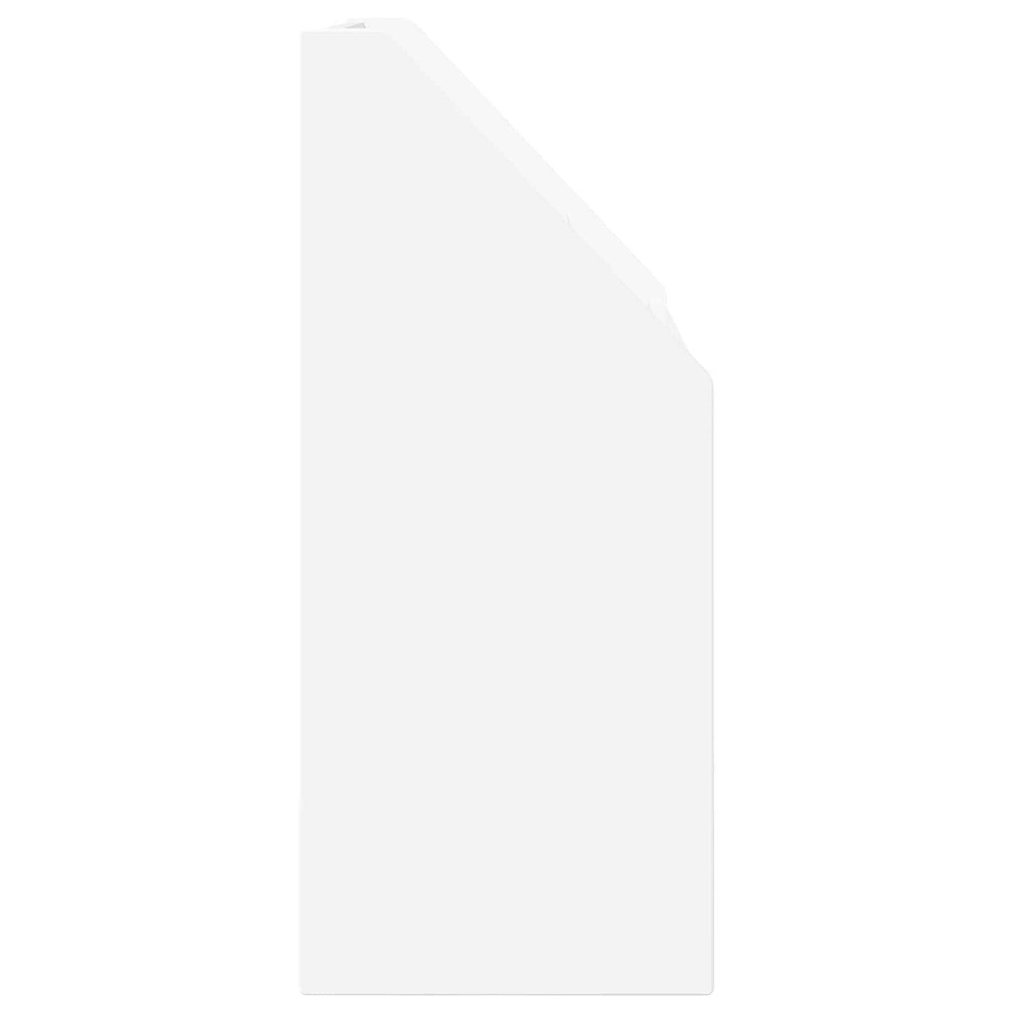Barneskrivebokhylle Hvit 72,5 x 29,5 x 69 cm Konstruert tre