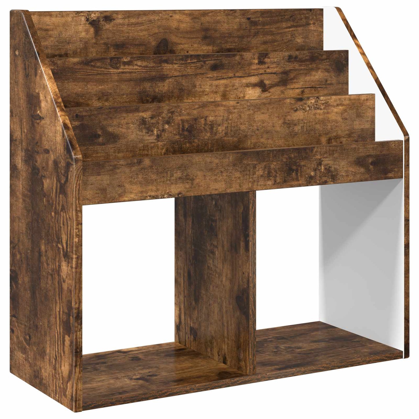 Barneskrivebokhylle Røkt eik 72,5 x 29,5 x 69 cm Konstruert tre